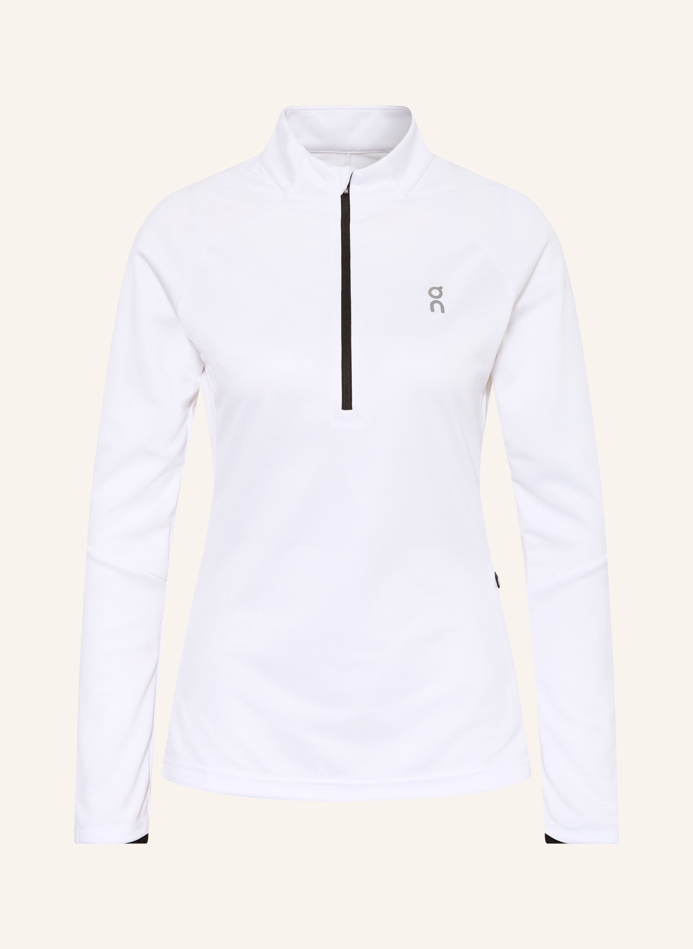 On Laufshirt CLIMATE: WEISS