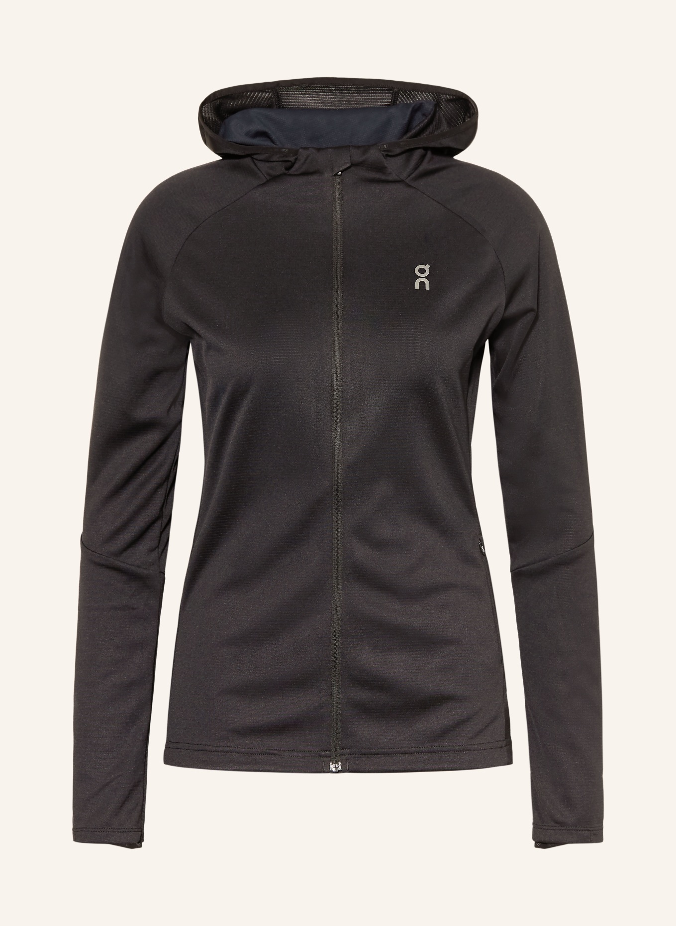 On Laufjacke CLIMATE: SCHWARZ