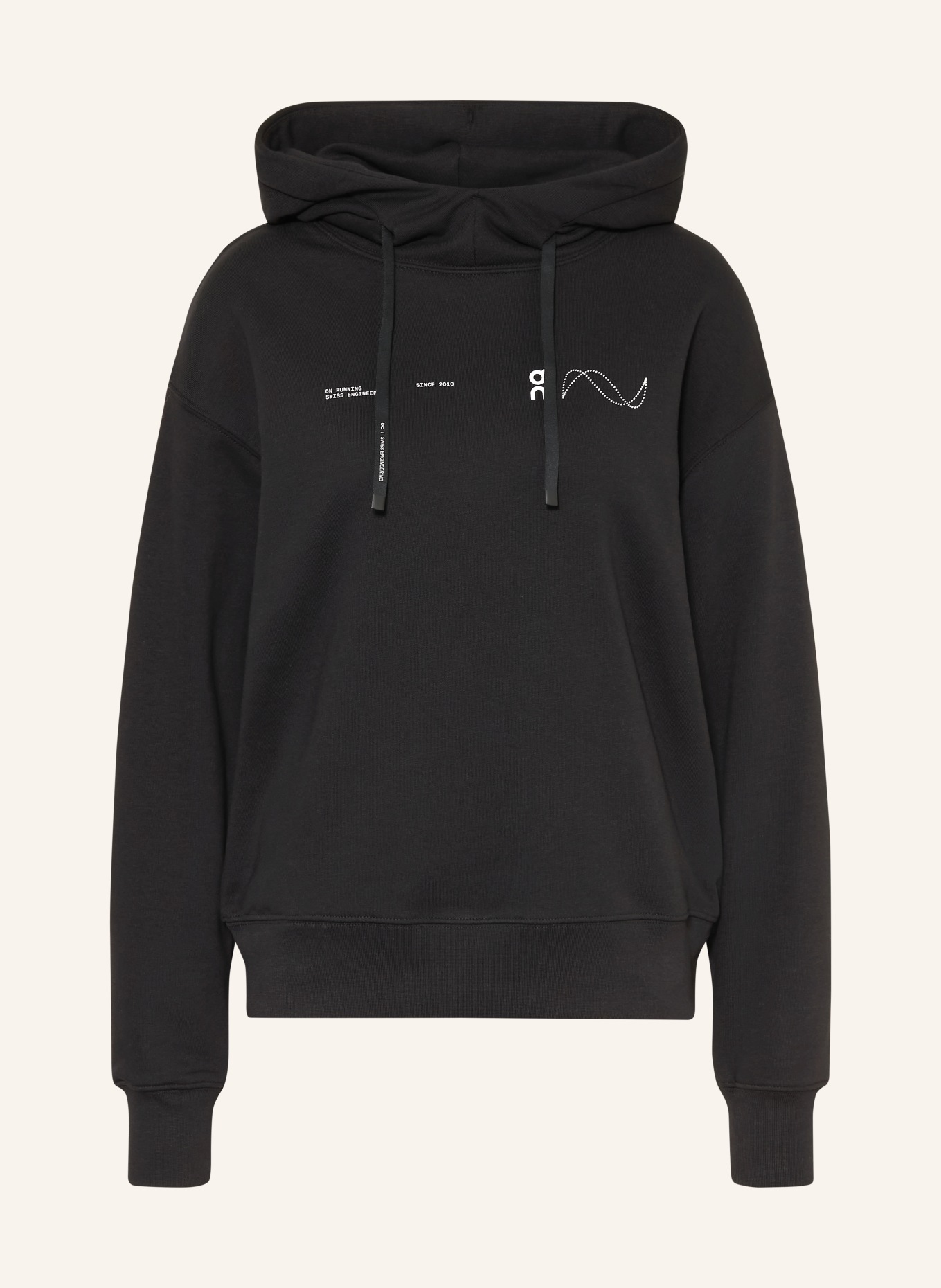On Hoodie CLUB AVANT: SCHWARZ