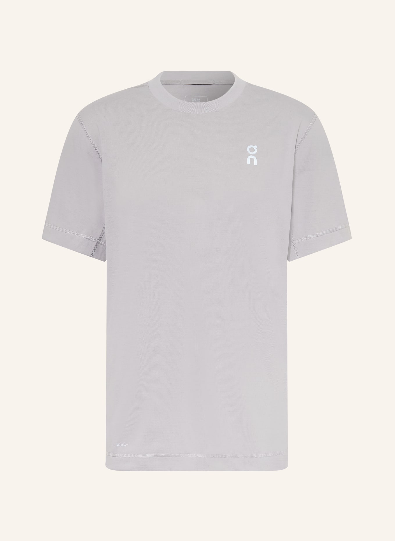 On Funktionsshirt TRAIN-T: HELLGRAU