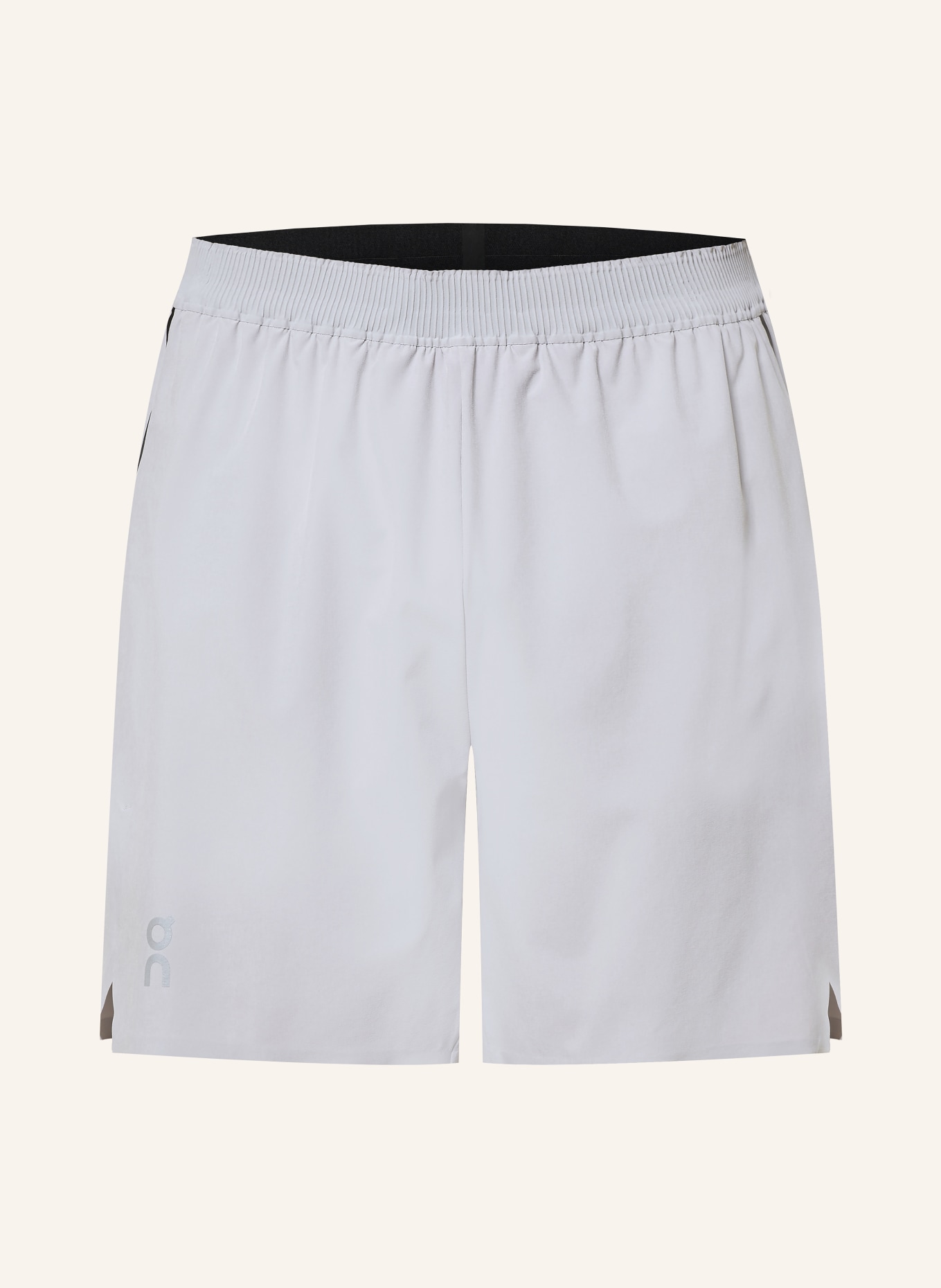 On 2-in-1-Trainingsshorts TRAIN: HELLGRAU