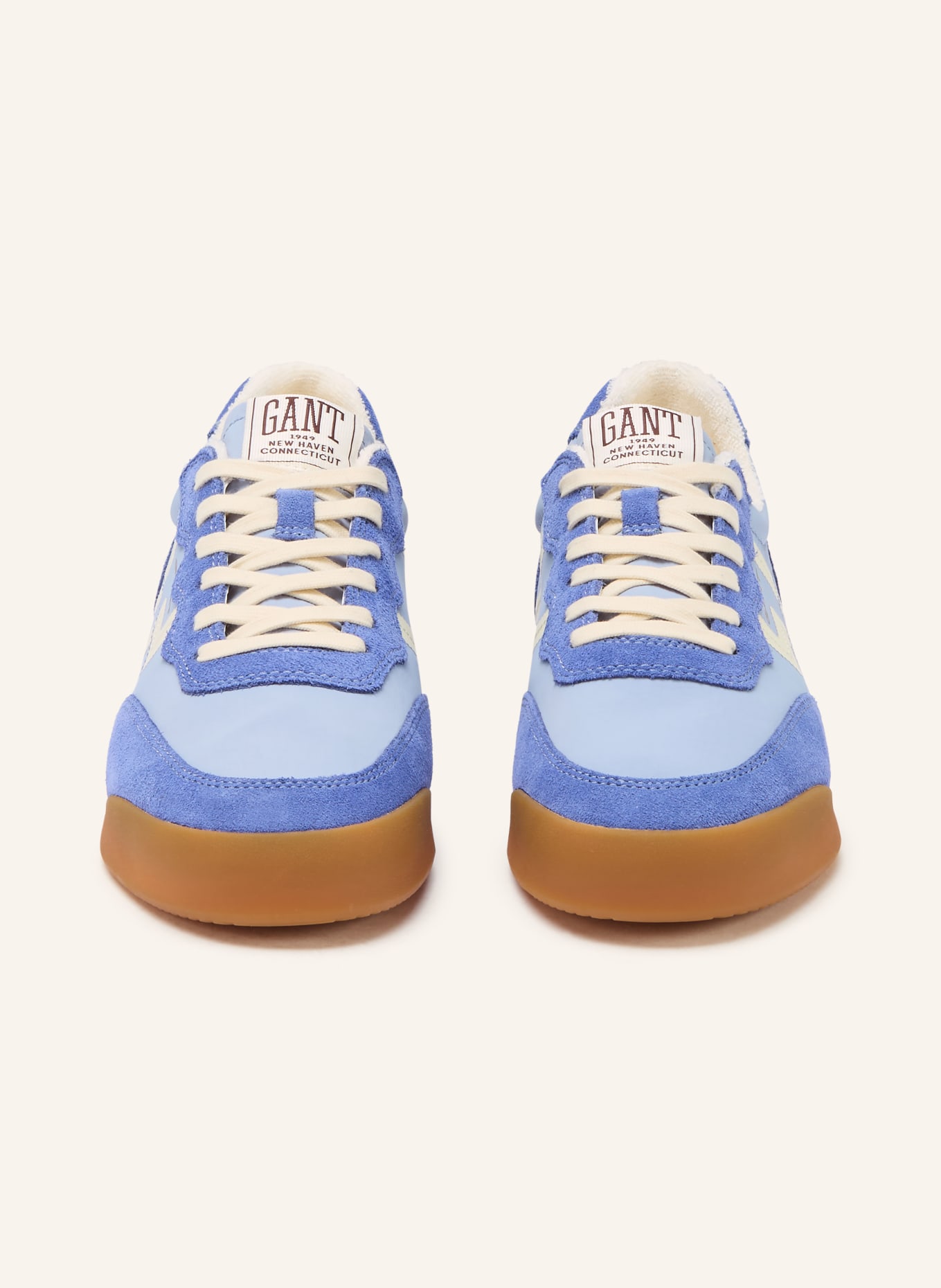 GANT BEYLANA sneakers: BLUE / CREAM / LIGHT BLUE