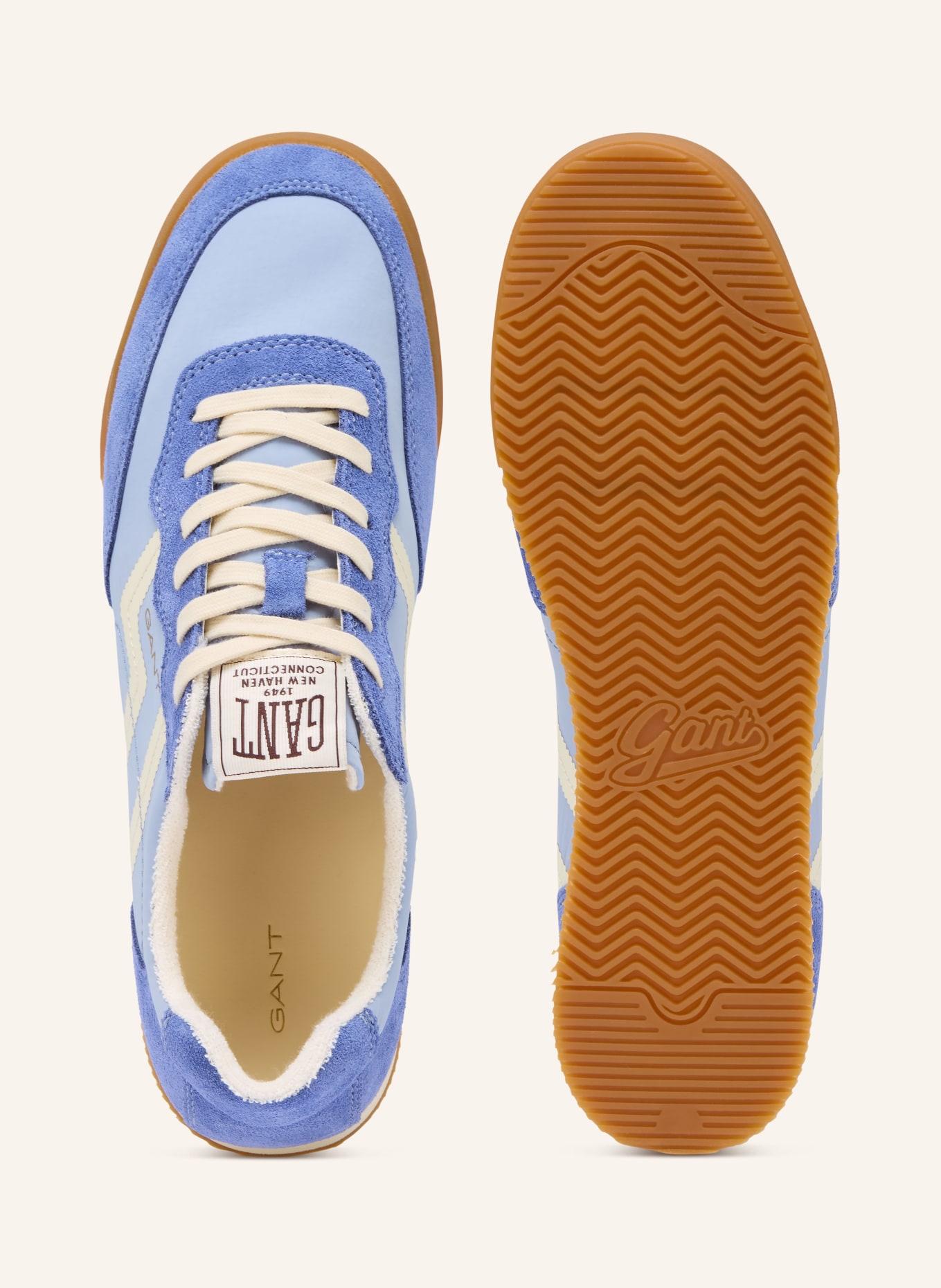 GANT BEYLANA sneakers: BLUE / CREAM / LIGHT BLUE