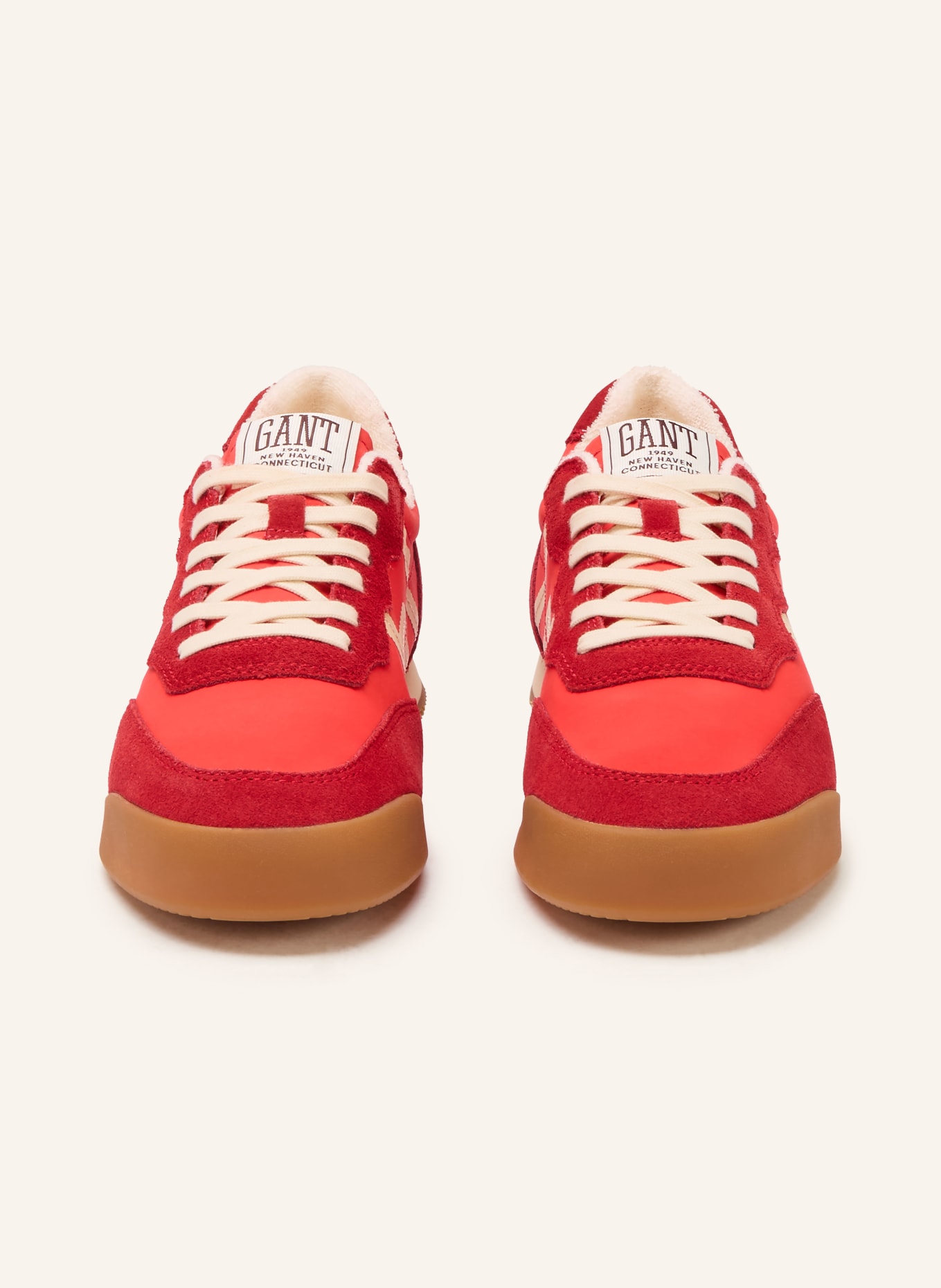 GANT Sneaker BEYLANA: DUNKELROT / BEIGE / ROT