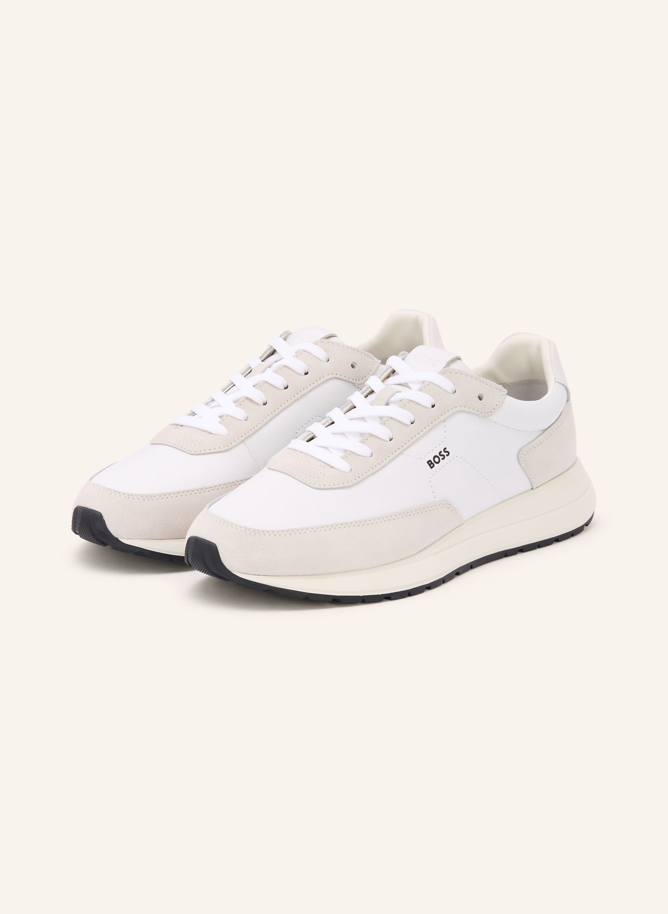 BOSS Sneaker VINSTON: BEIGE / WEISS