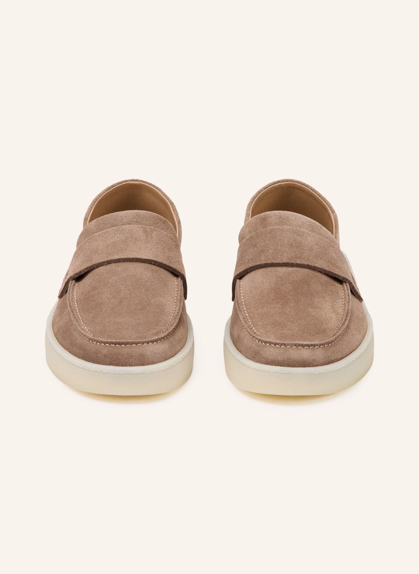 BOSS RANDAL penny loafer: BEIGE