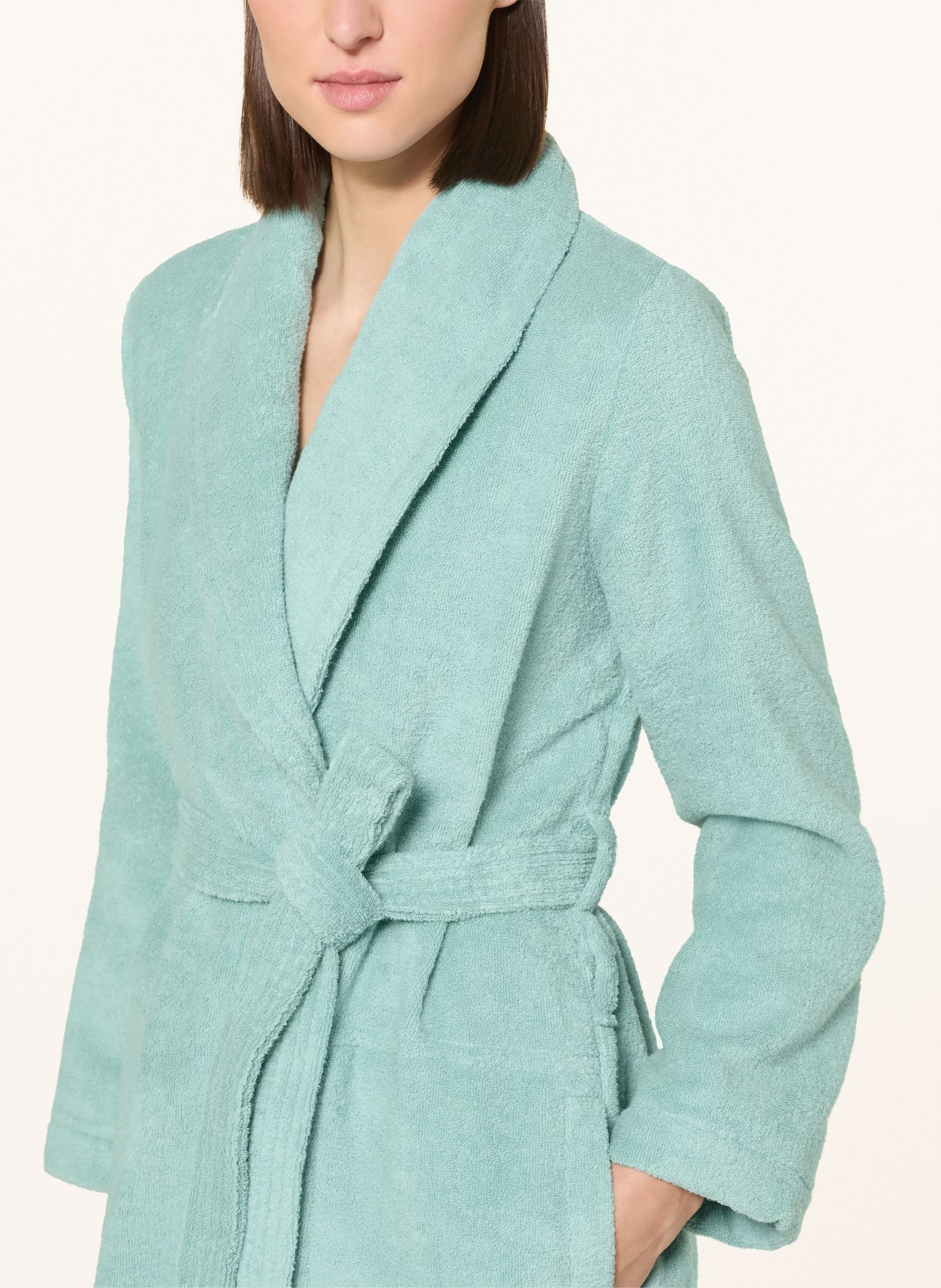 weseta switzerland Damen-Bademantel: MINT
