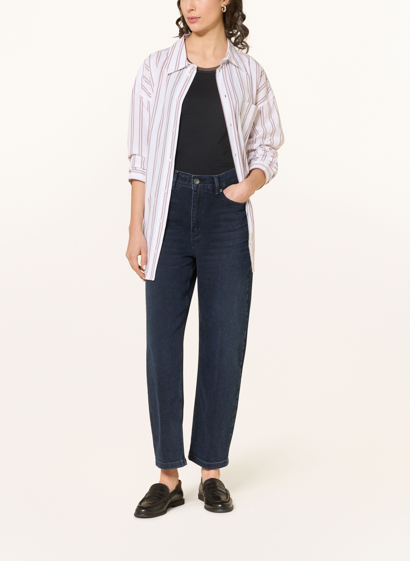 DRYKORN 7/8-Jeans FLOWN: 3100 BLAU