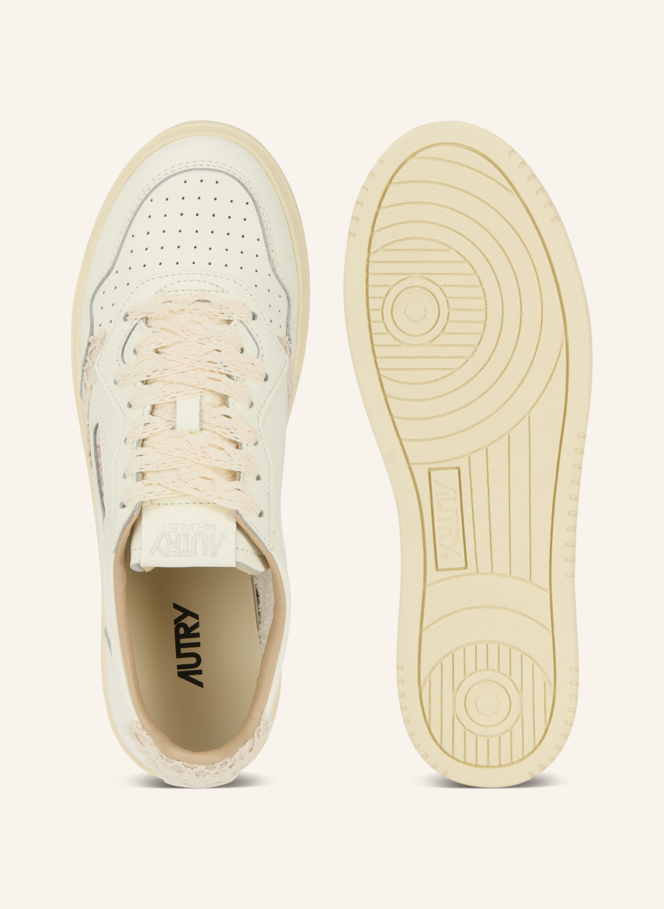 AUTRY Sneaker MEDALIST LOW MJ: ECRU