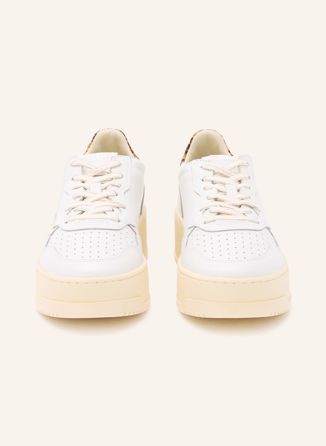 AUTRY Tenisky PLATFORM LOW VO: BÍLÁ