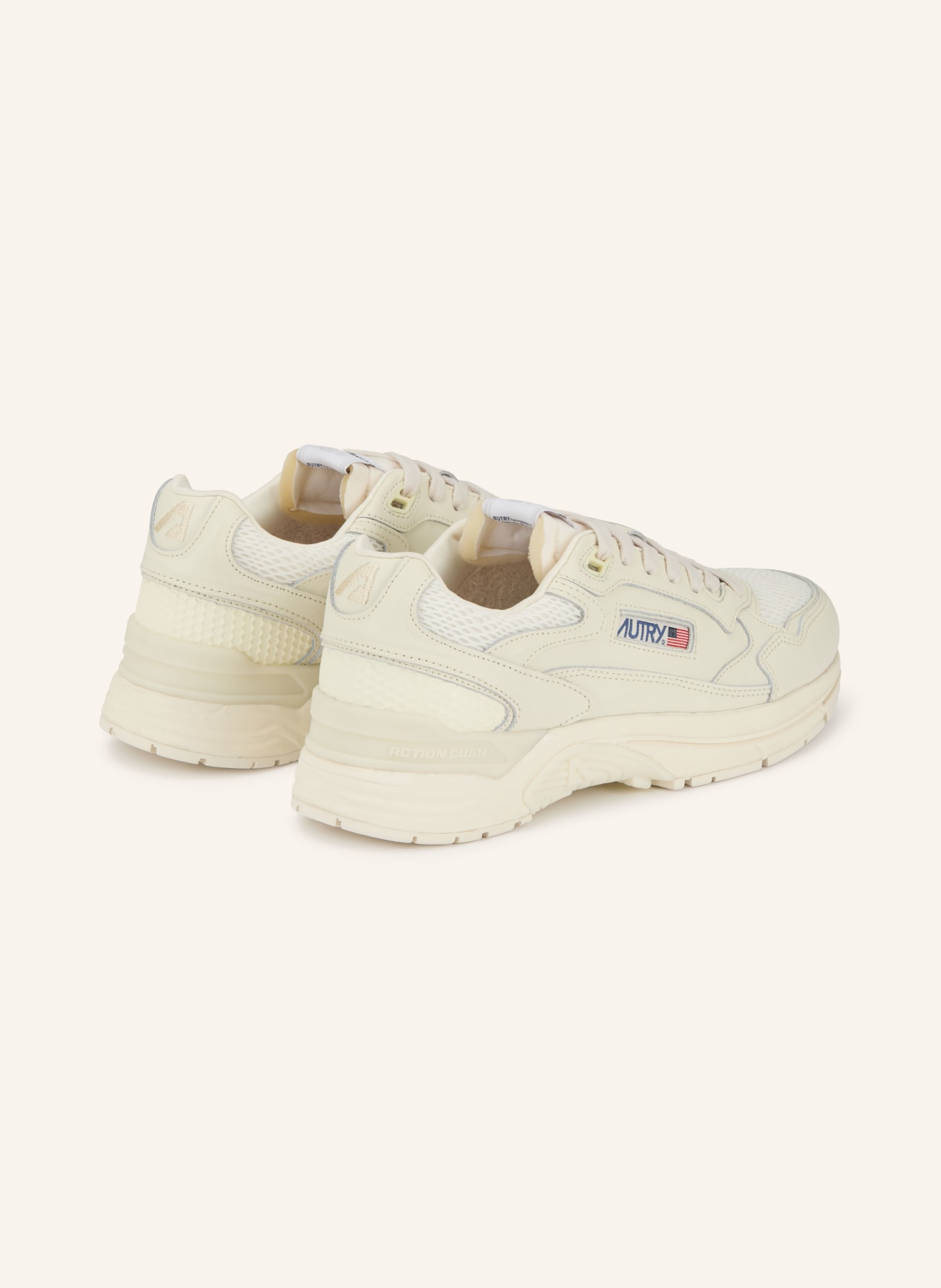 AUTRY HYPERWAY LOW HB sneaker: CREAM / WHITE