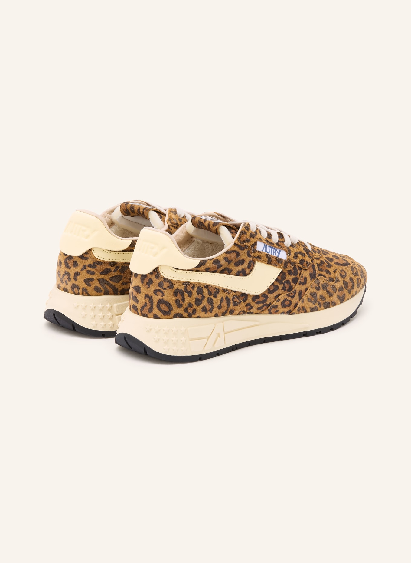 AUTRY Sneaker REELWIND LOW UJ: BRAUN / ECRU / SCHWARZ