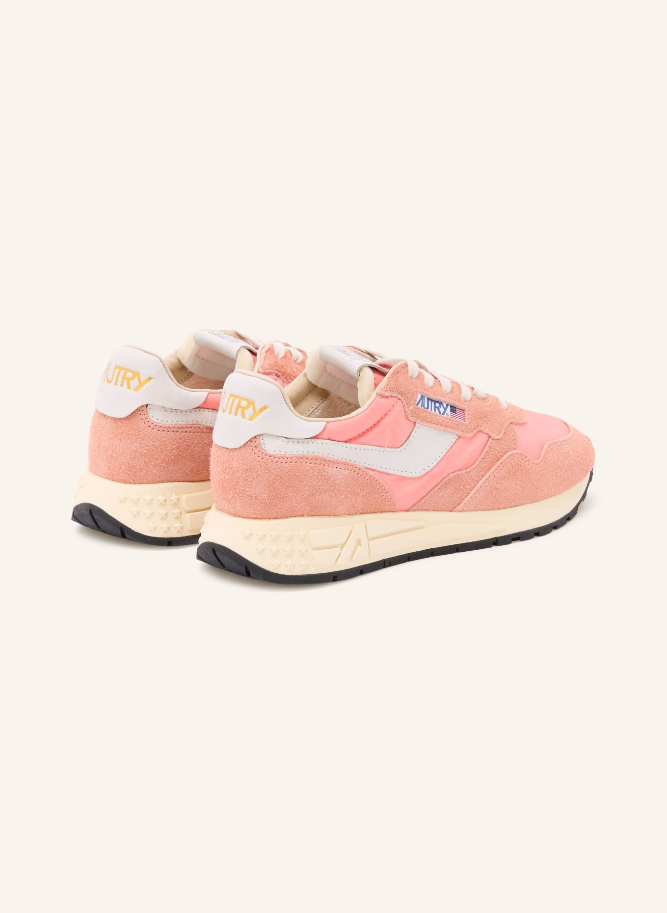 AUTRY Sneaker REELWIND LOW NC: LACHS / BEIGE