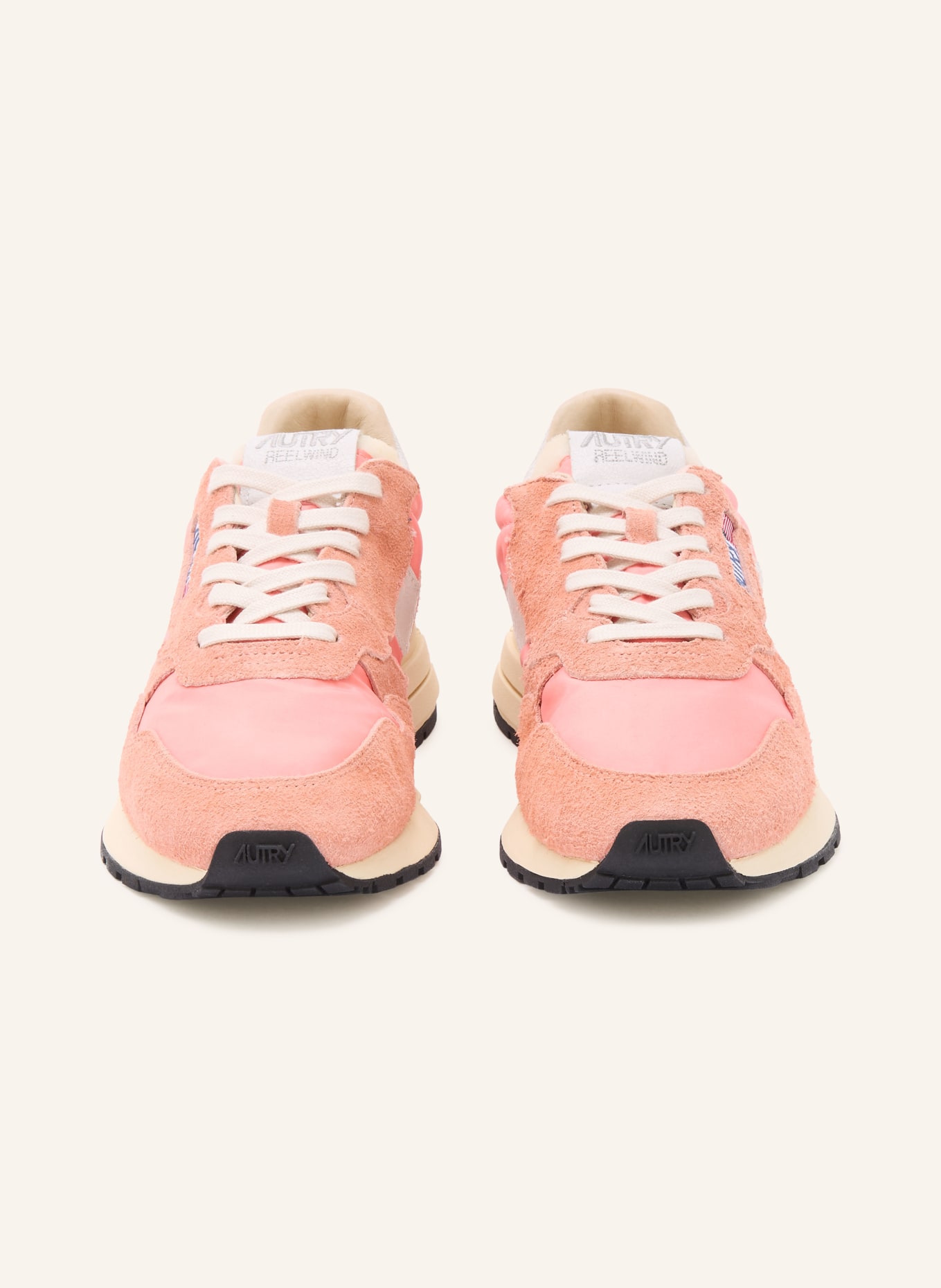 AUTRY Sneaker REELWIND LOW NC: LACHS / BEIGE
