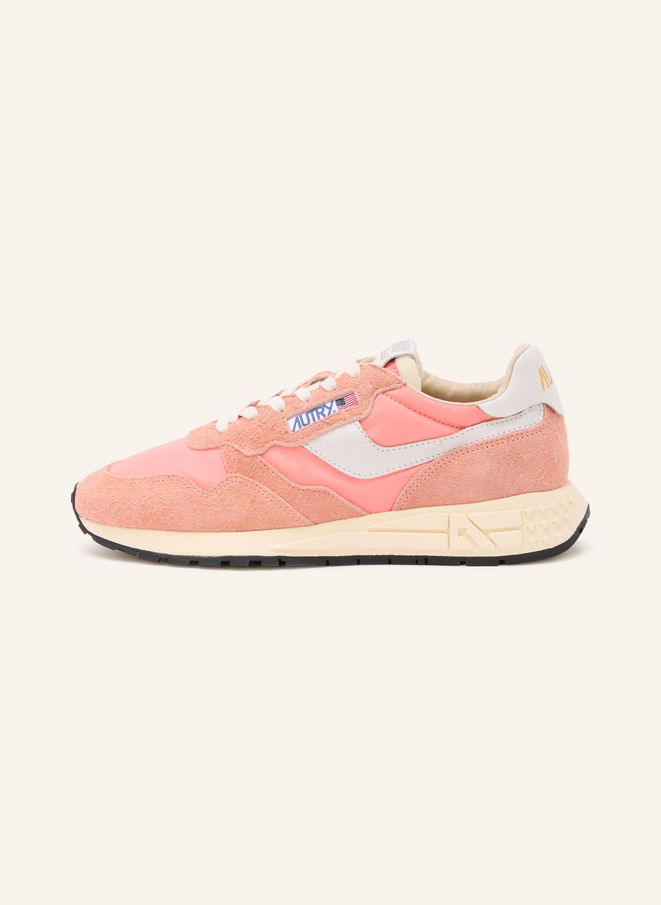 AUTRY Sneaker REELWIND LOW NC: LACHS / BEIGE
