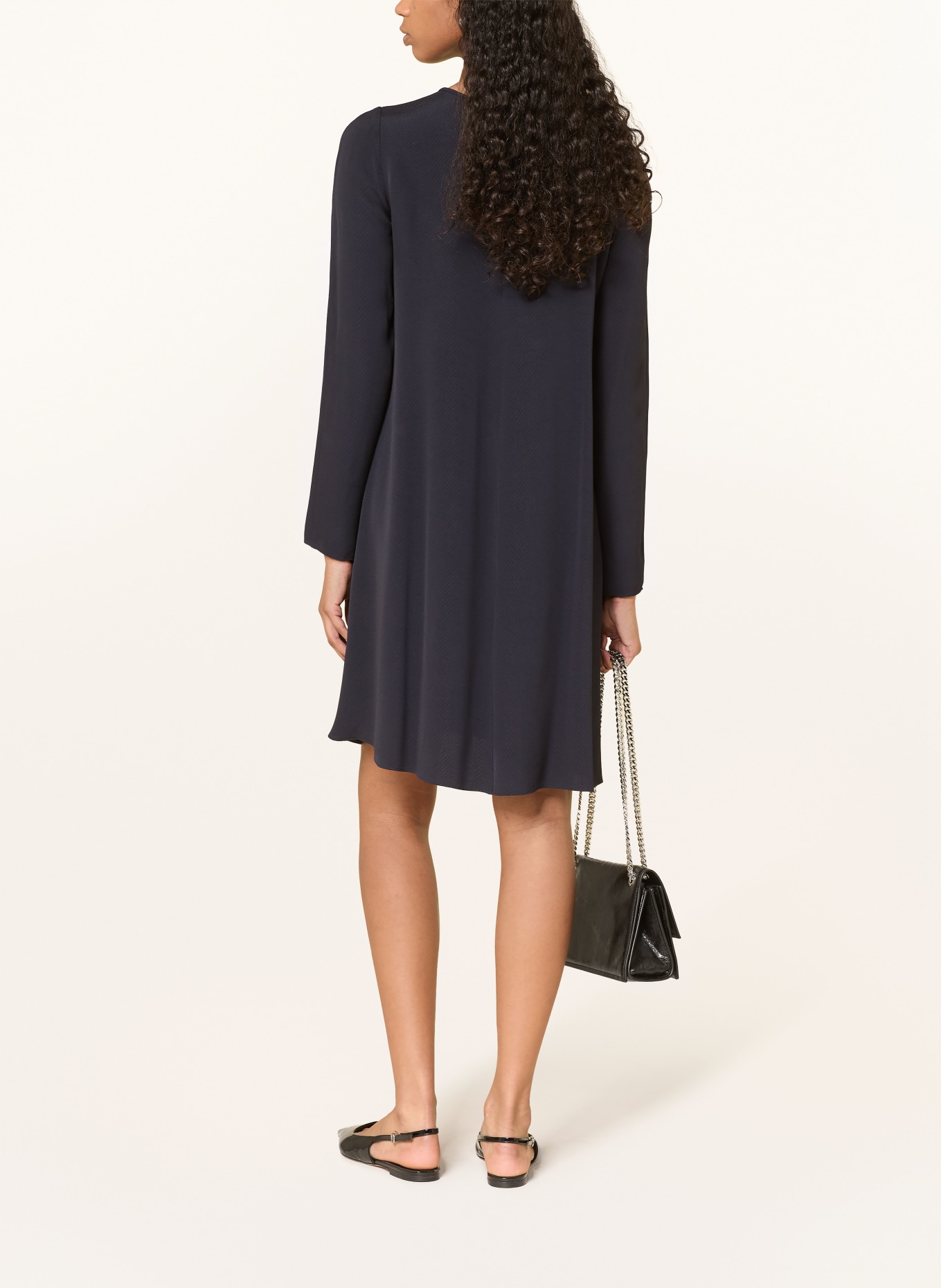 EMPORIO ARMANI Kleid: DUNKELBLAU / DUNKELGRAU