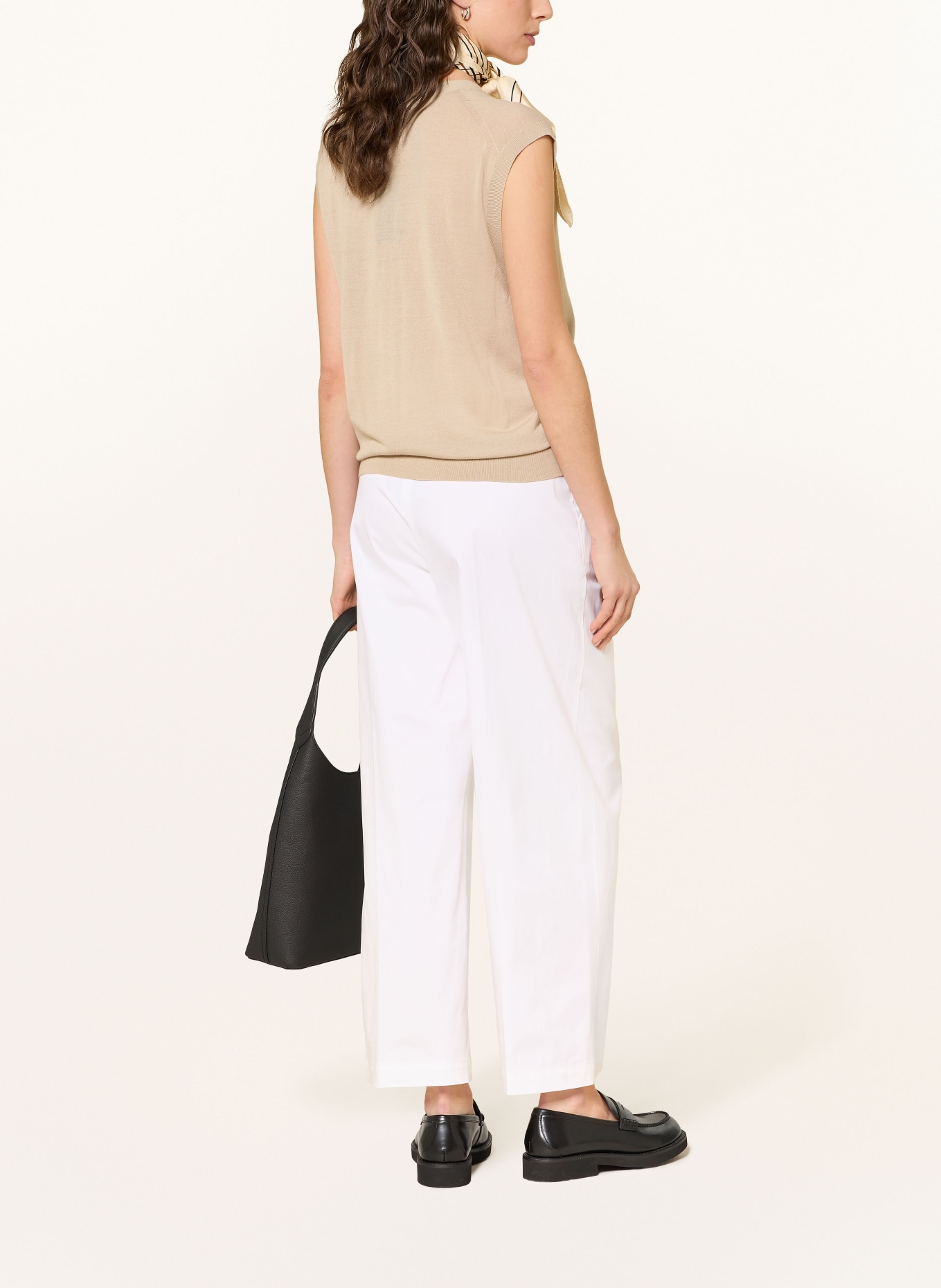 BOSS 7/8 kalhoty TULOTTA: BÍLÁ