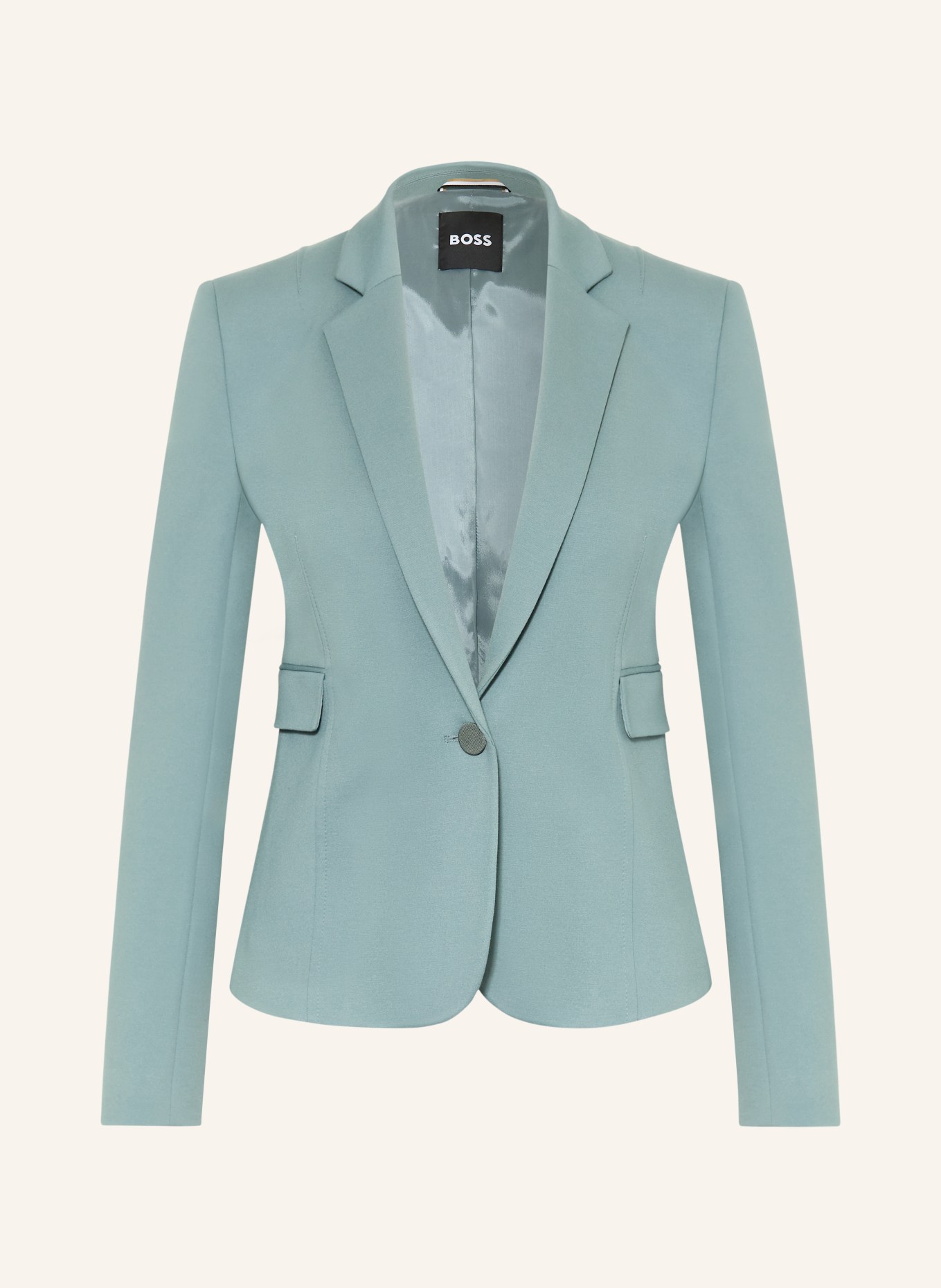 BOSS Jerseyblazer JIA: TÜRKIS