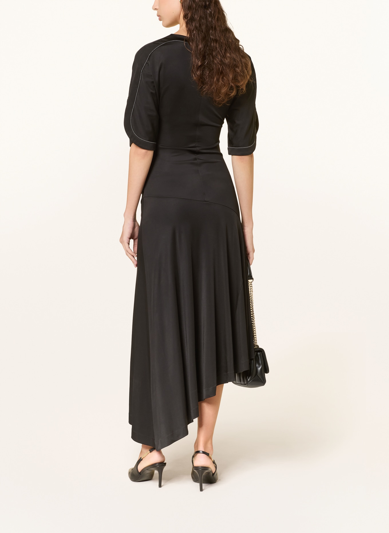 BOSS Jerseykleid ERICO: SCHWARZ