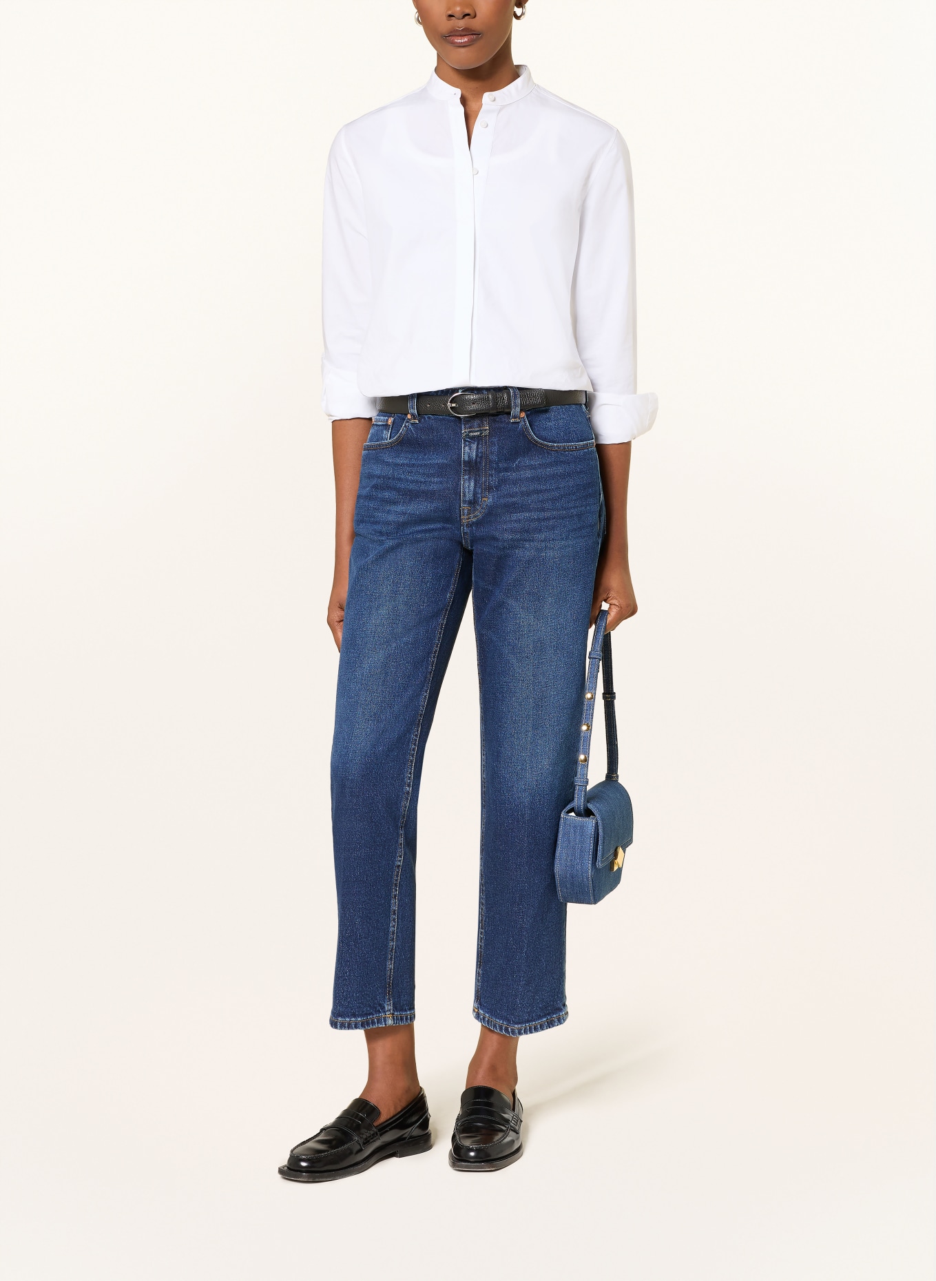 CLOSED Straight Jeans MILO: DBL DARK BLUE