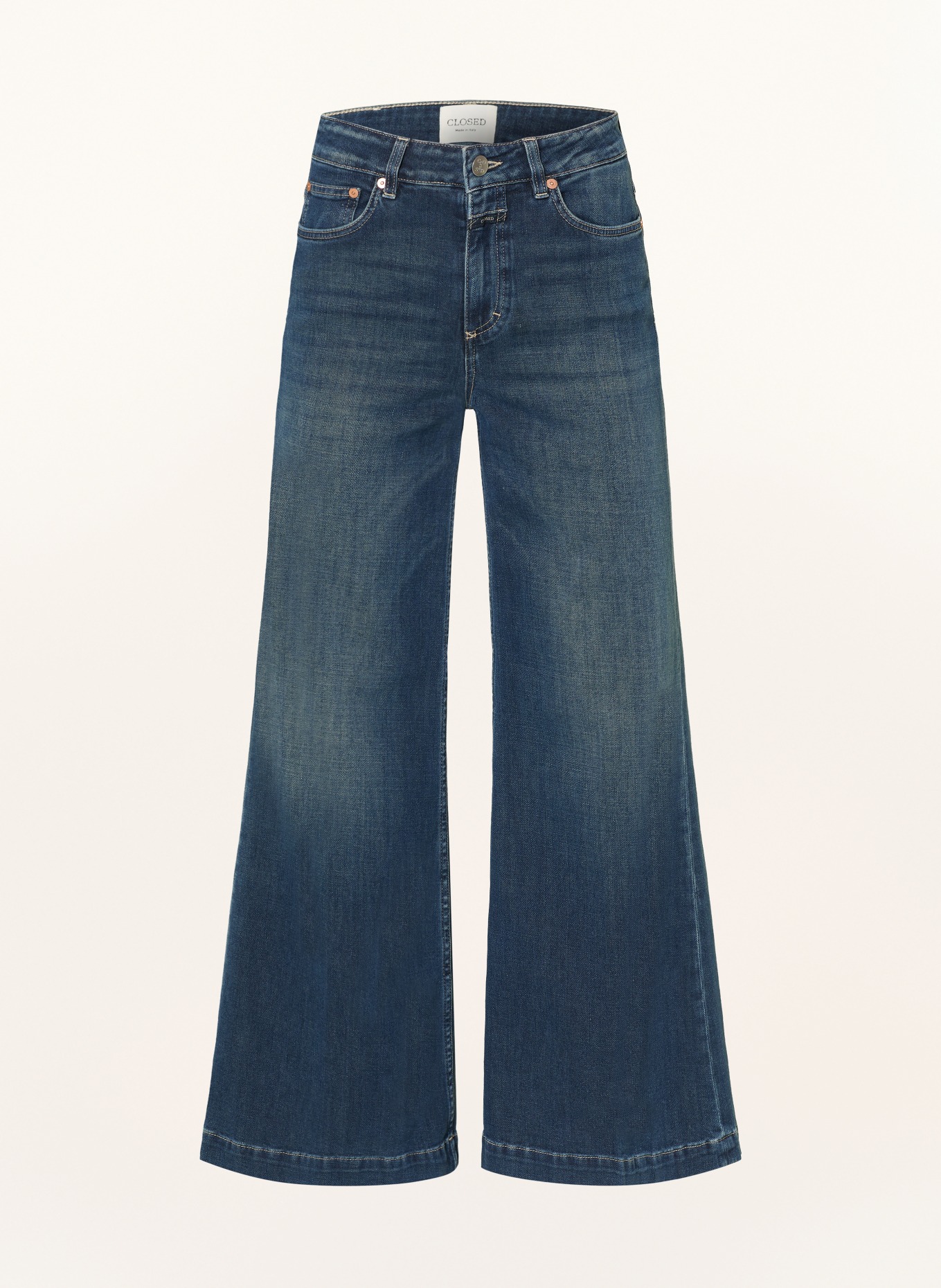 CLOSED Wide Leg Jeans GLOW UP: DBL DARK BLUE