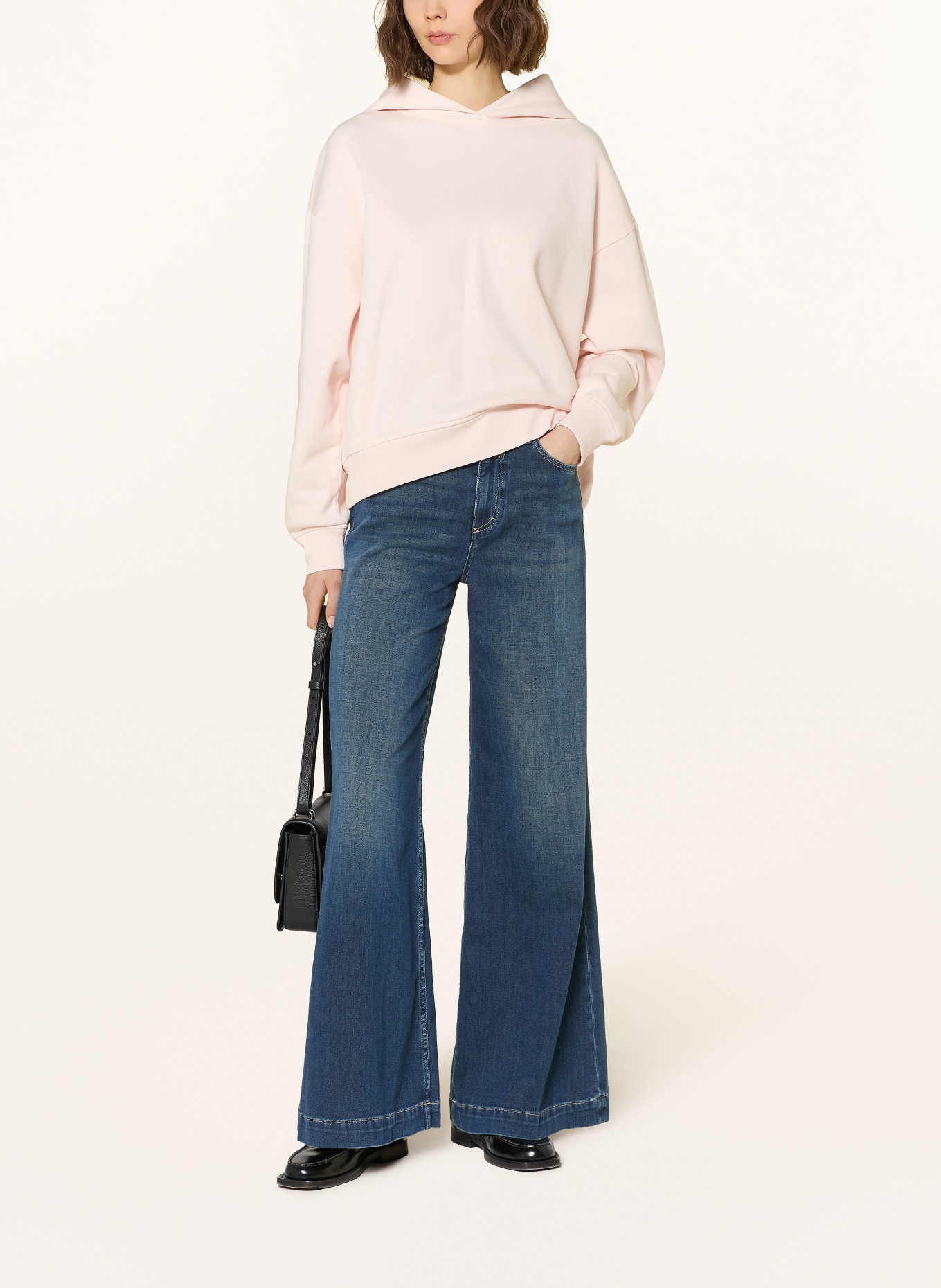 CLOSED Wide Leg Jeans GLOW UP: DBL DARK BLUE