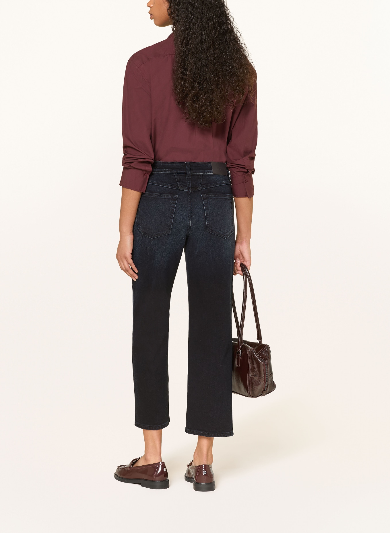 CLOSED Cropped Jeans MILO: BLB BLUE/BLACK