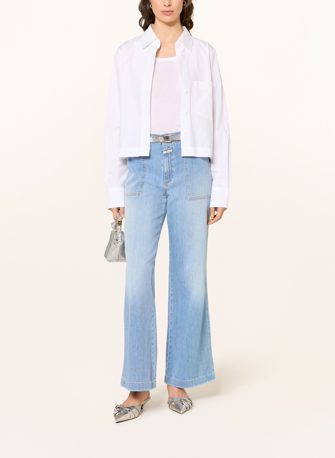 CLOSED Flared Jeans ARIA: LBL Light Blue