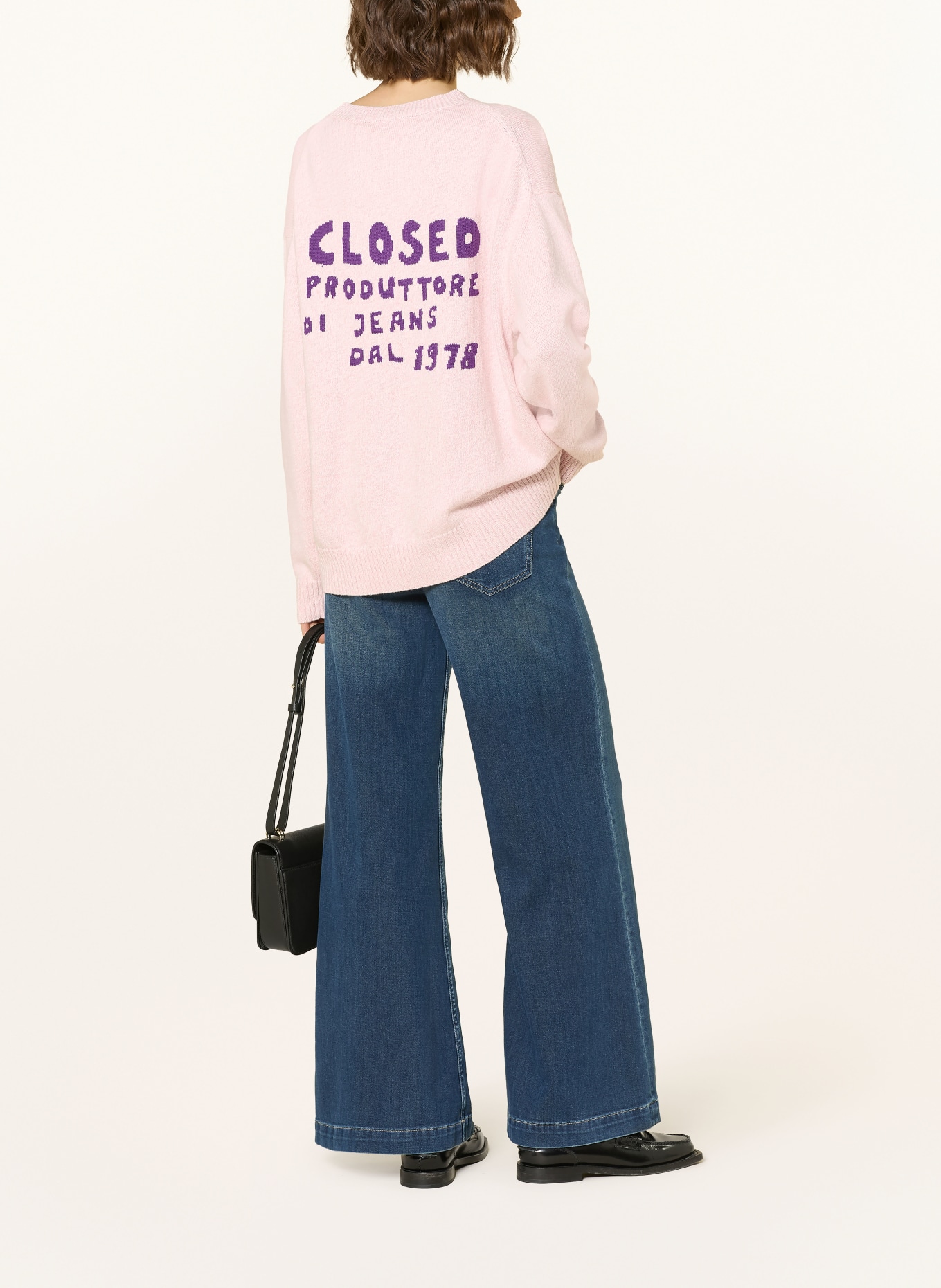 CLOSED Pullover: HELLROSA / DUNKELLILA