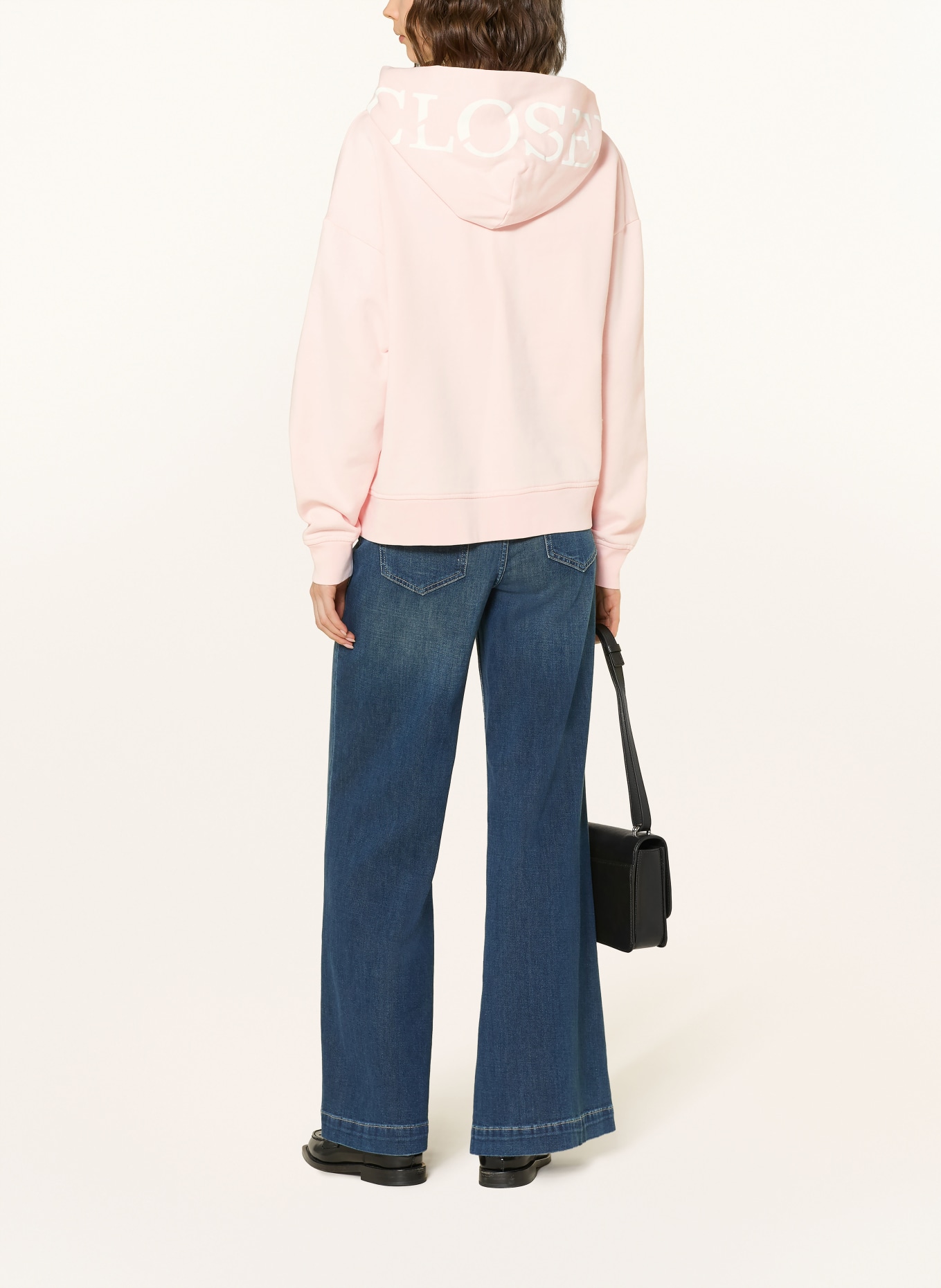 CLOSED hoodie: LIGHT PINK