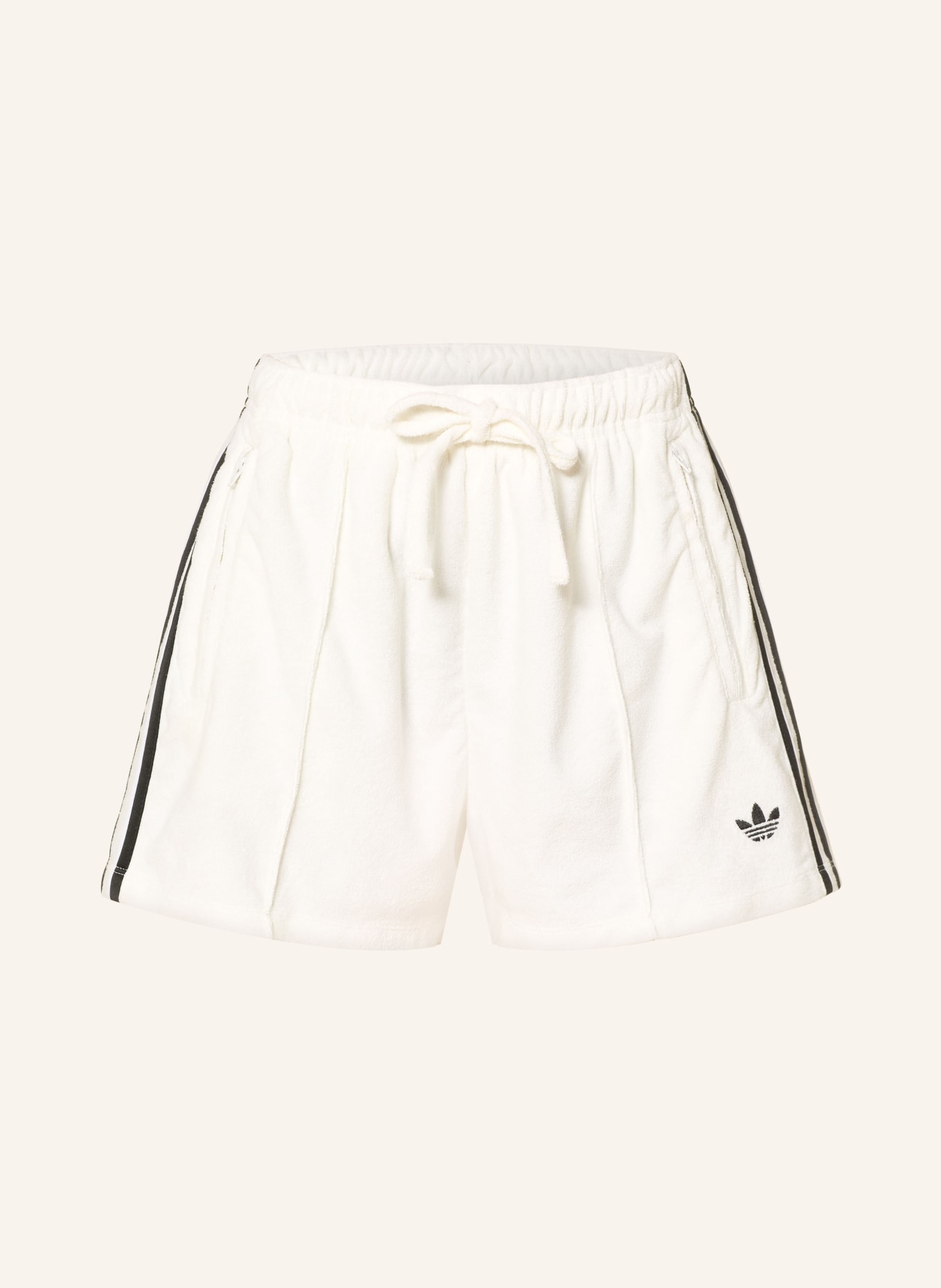 adidas Originals Frotteeshorts TERRY TOWEL FIREBIRD: CREME / SCHWARZ