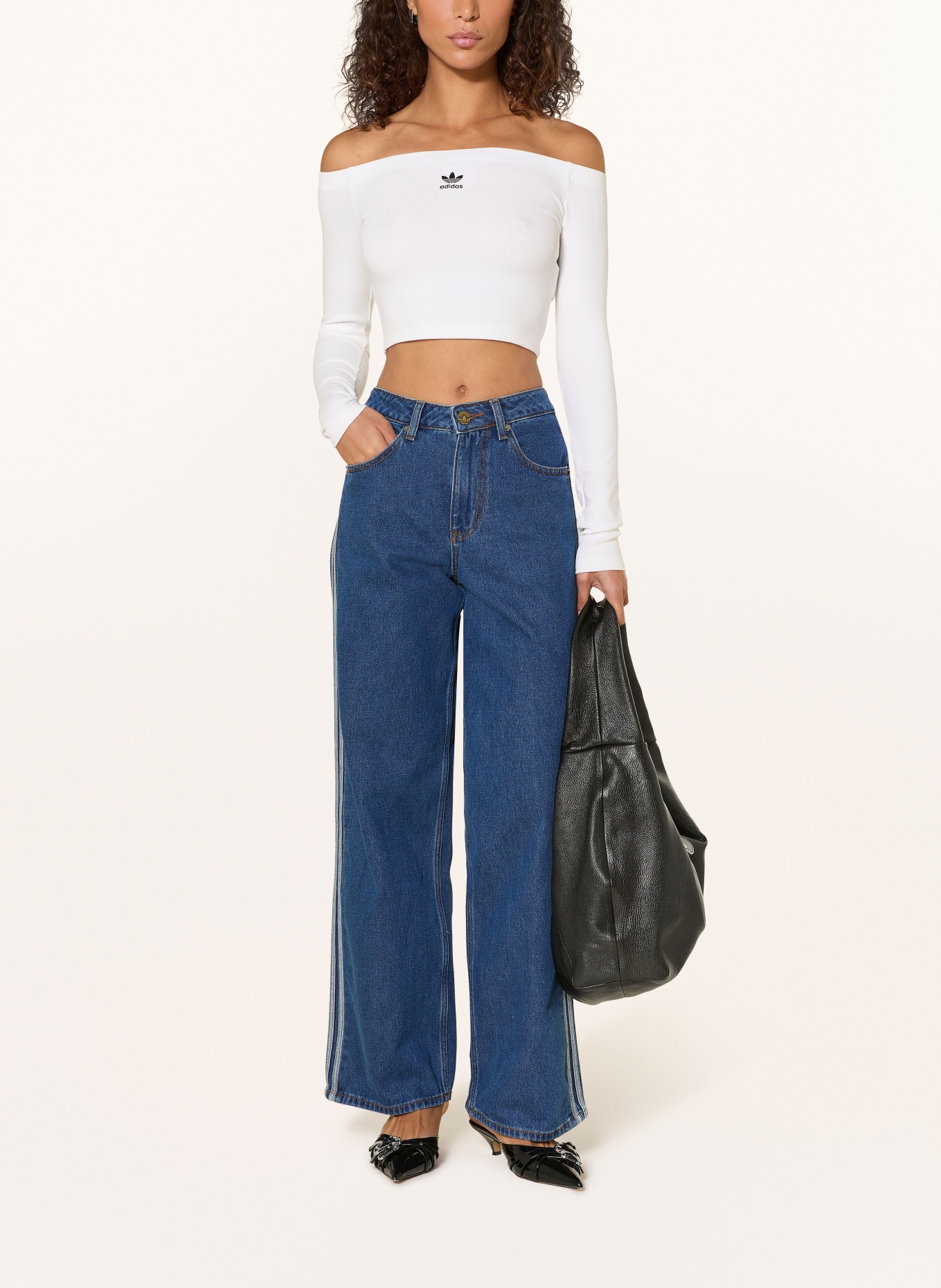 adidas Originals Proste dżinsy FIREBIRD DENIM: MEDVIN