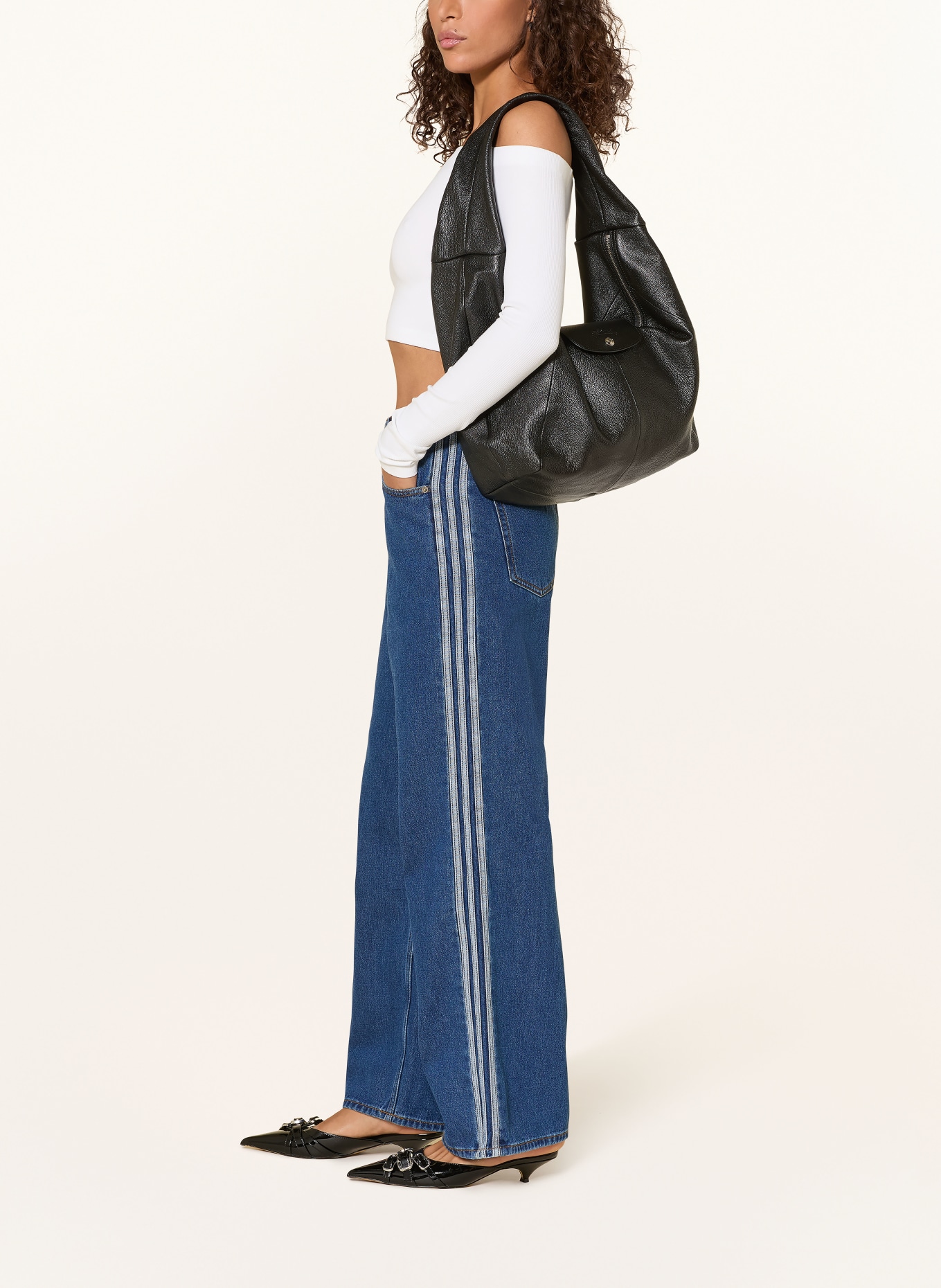 adidas Originals Proste dżinsy FIREBIRD DENIM: MEDVIN