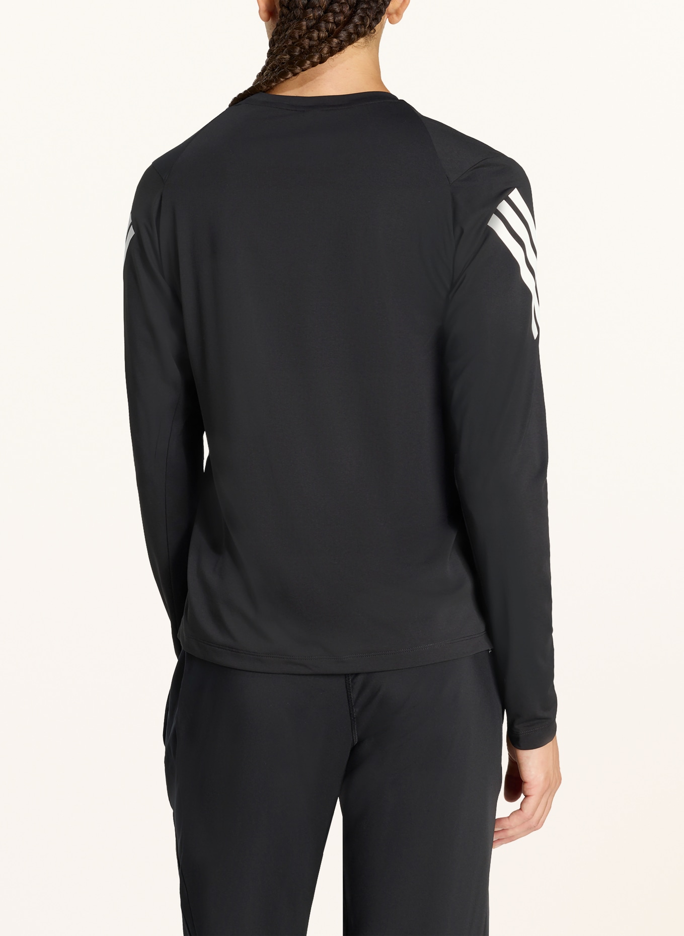 adidas Běžecké tričko ADI365: ČERNÁ