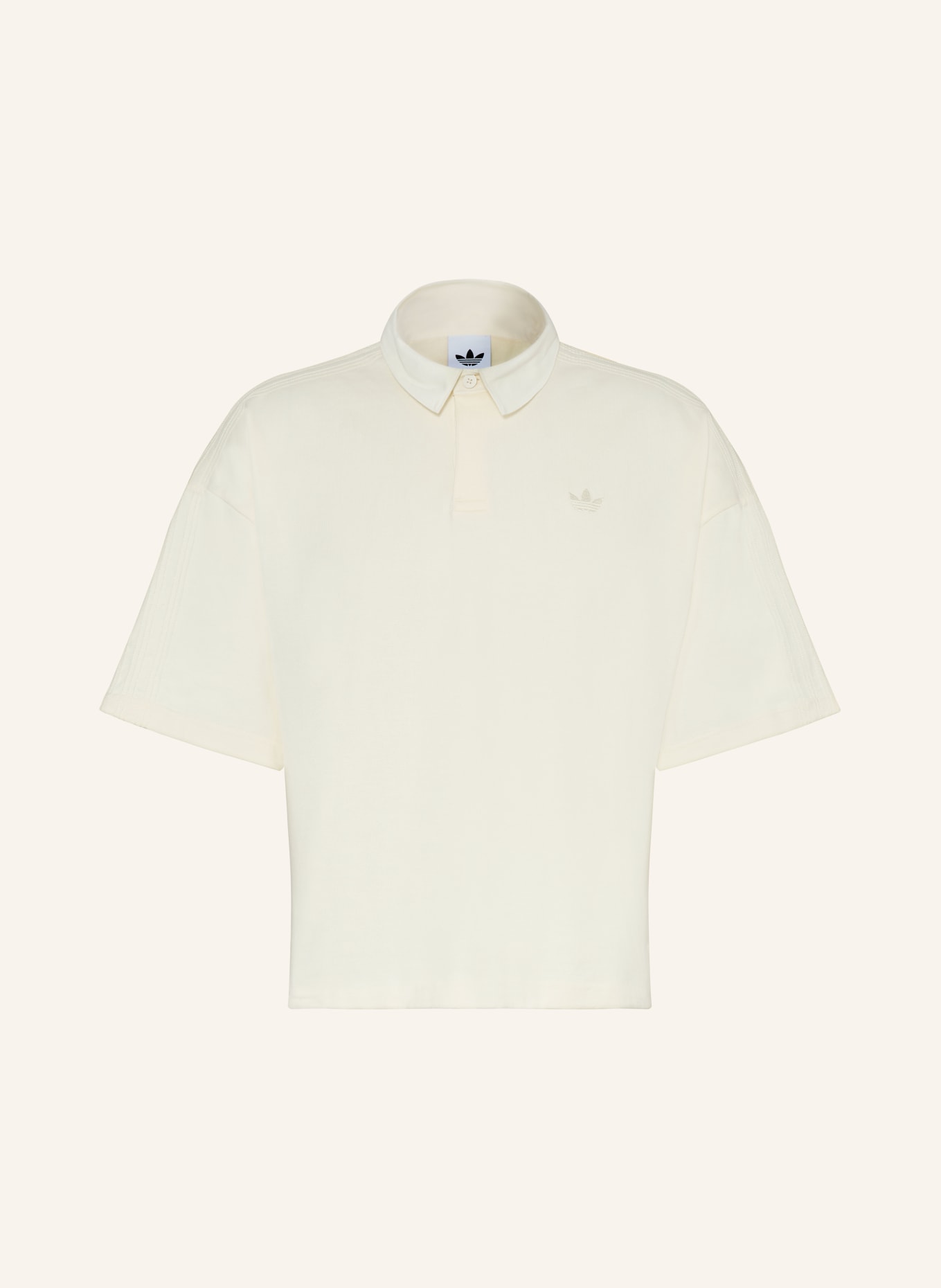 adidas Originals PREMIUM ESSENTIALS Jersey Polo Shirt: LIGHT YELLOW