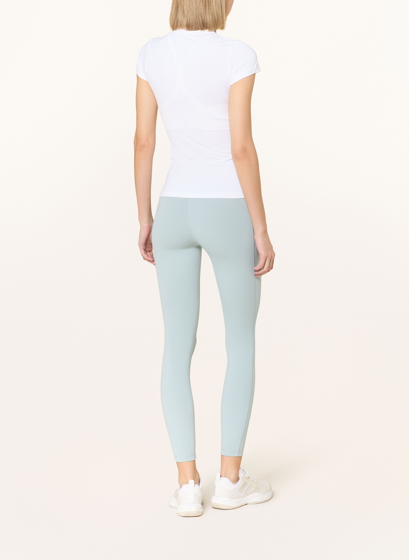 adidas Rajstopy OPTIME POWER: TURKUSOWY