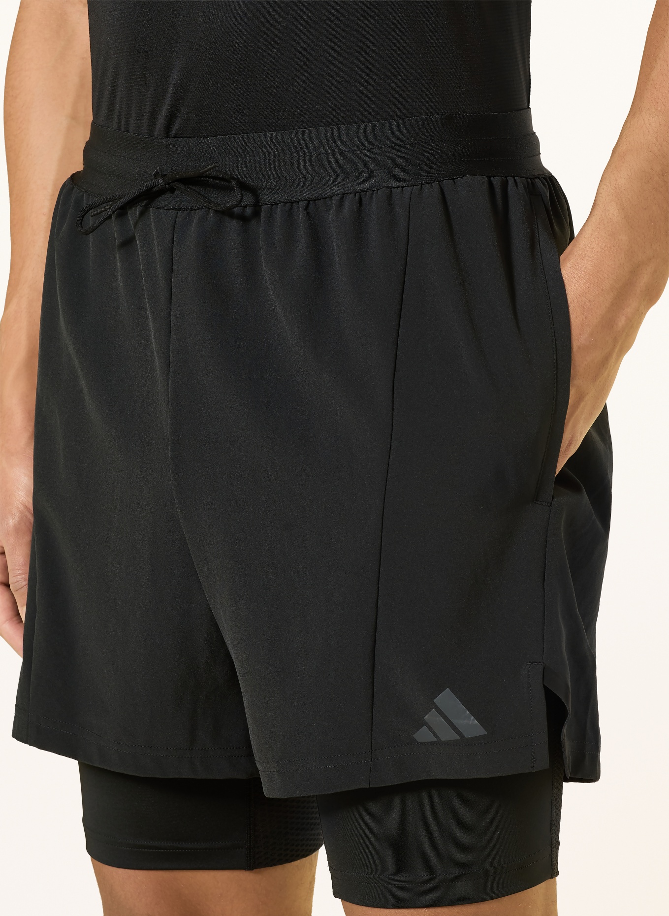 adidas Trainingsshorts D4T: SCHWARZ