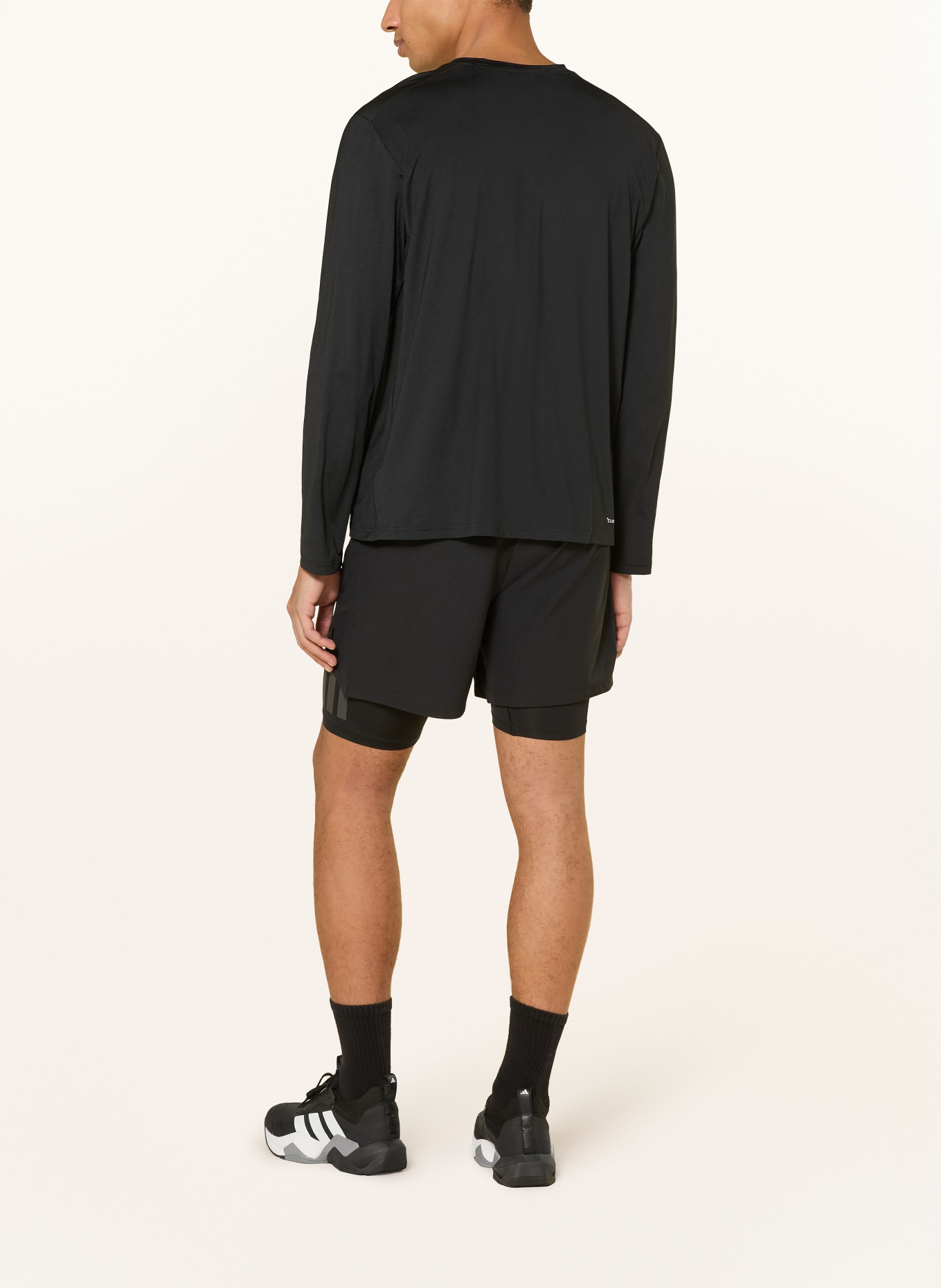 adidas Longsleeve WE FLEX: SCHWARZ