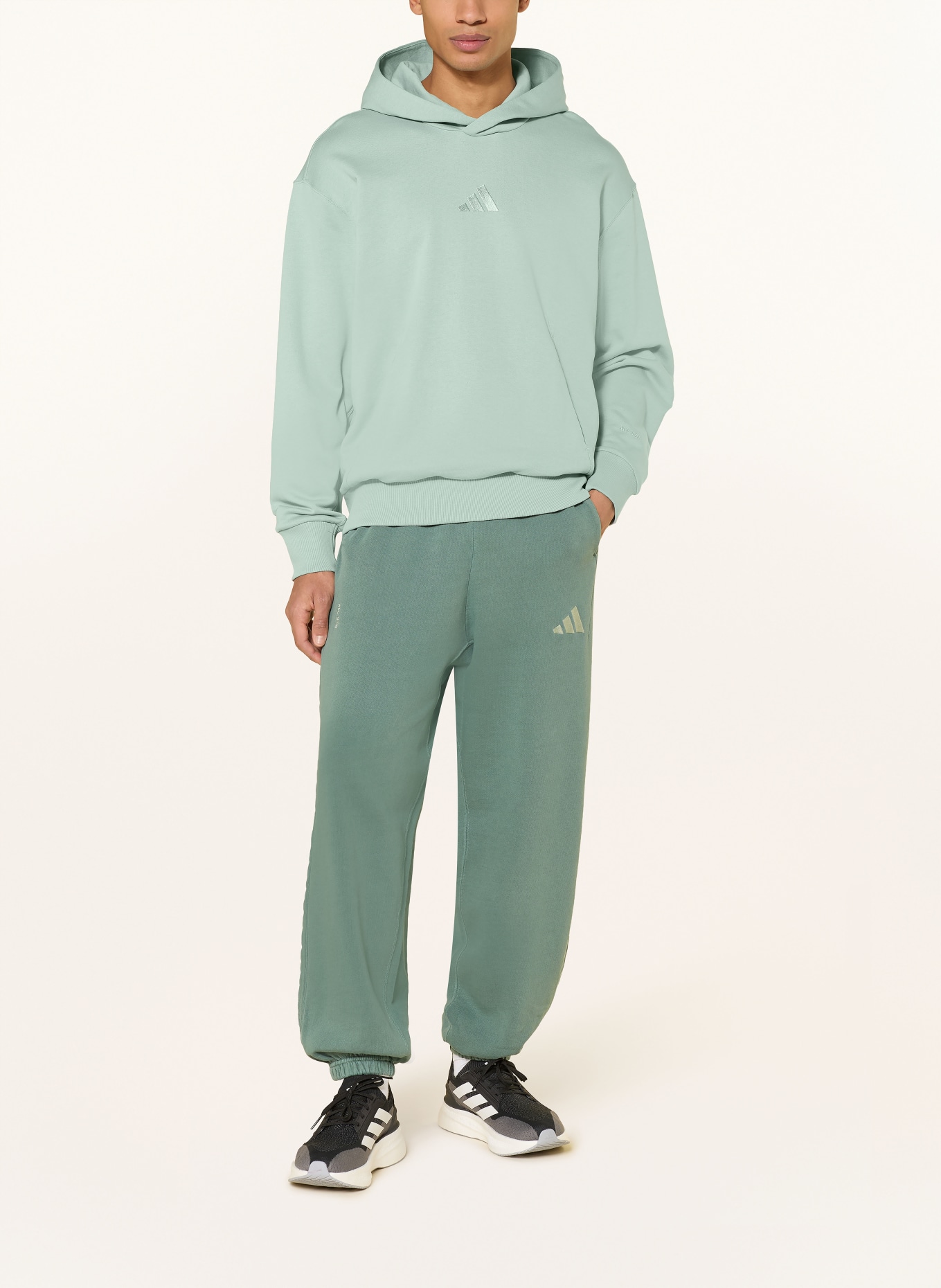 adidas Bluza z kapturem ALL SZN: SZARONIEBIESKI