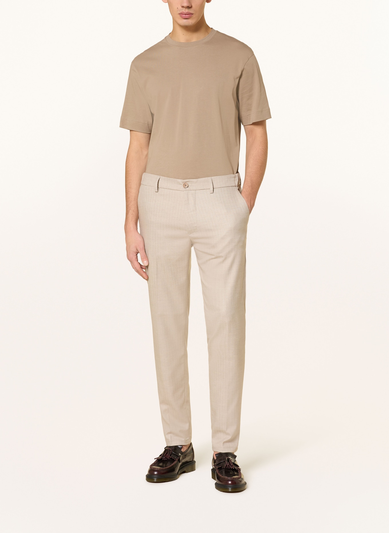 DRYKORN Anzughose AJEND Extra Slim Fit: 1715 braun