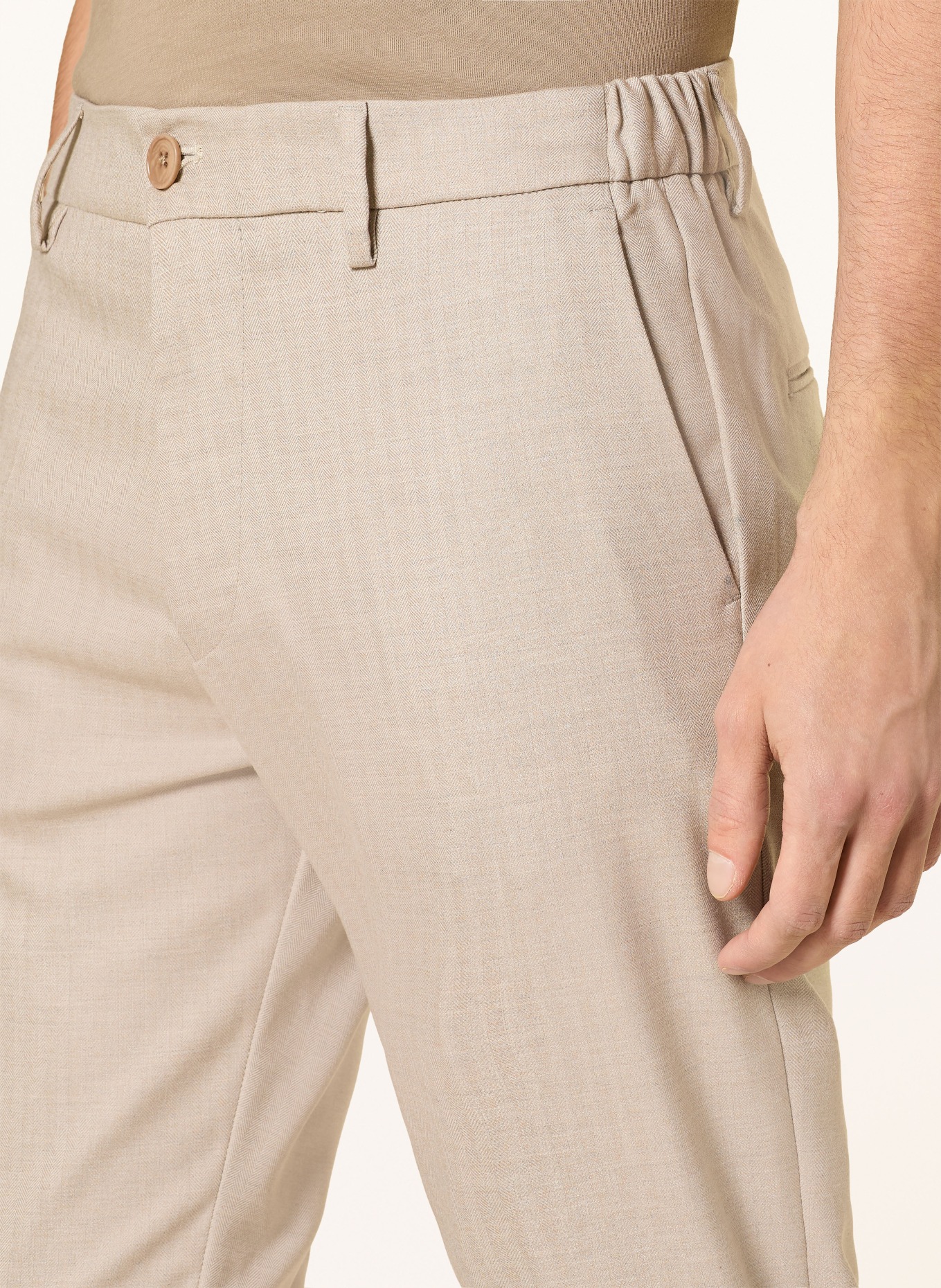 DRYKORN Anzughose AJEND Extra Slim Fit: 1715 braun