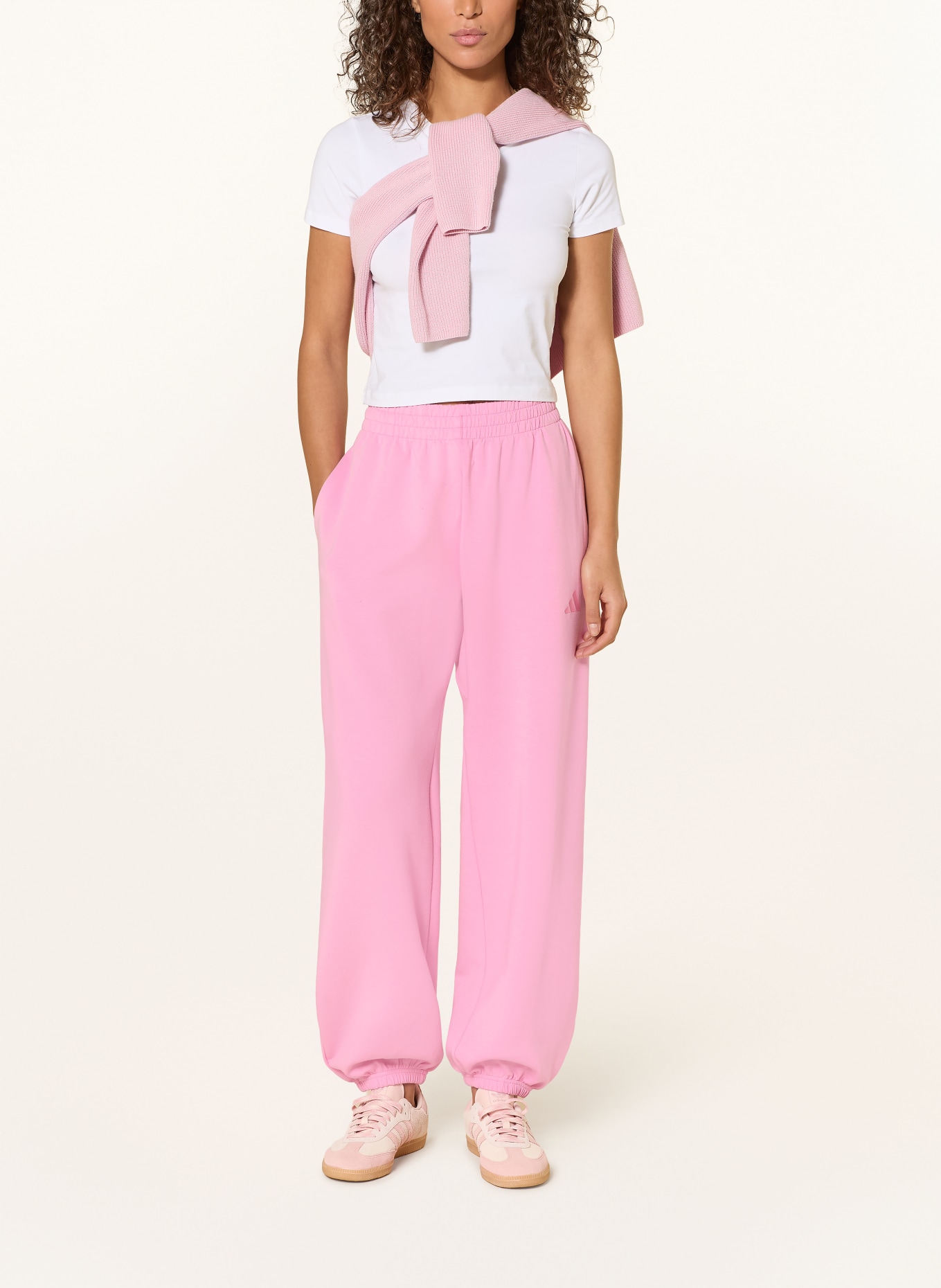 adidas Sweatpants ALL SEASON SOFT LUX: PINK