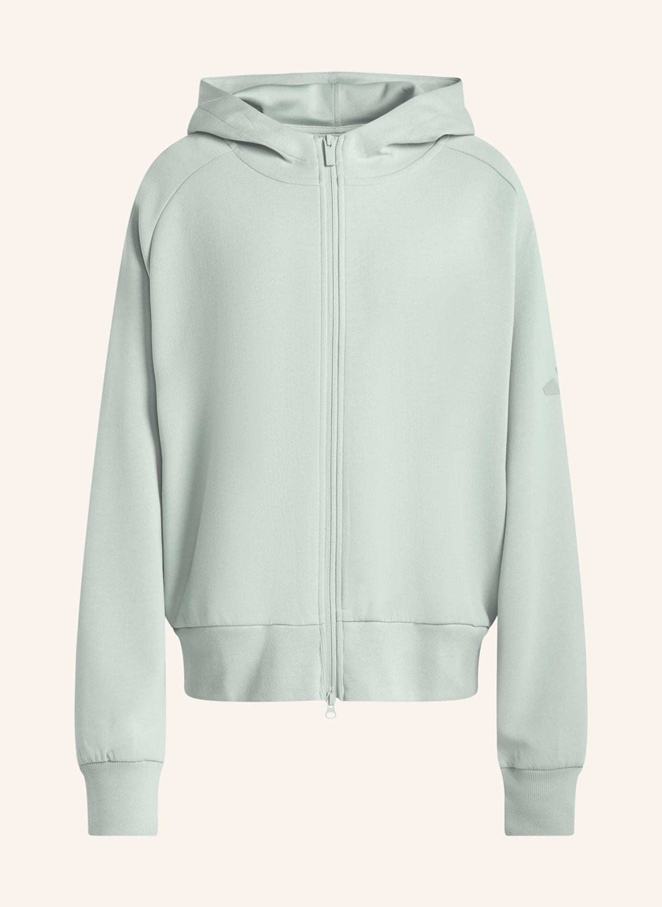 adidas Sweatjacke SOFT LUX: TÜRKIS