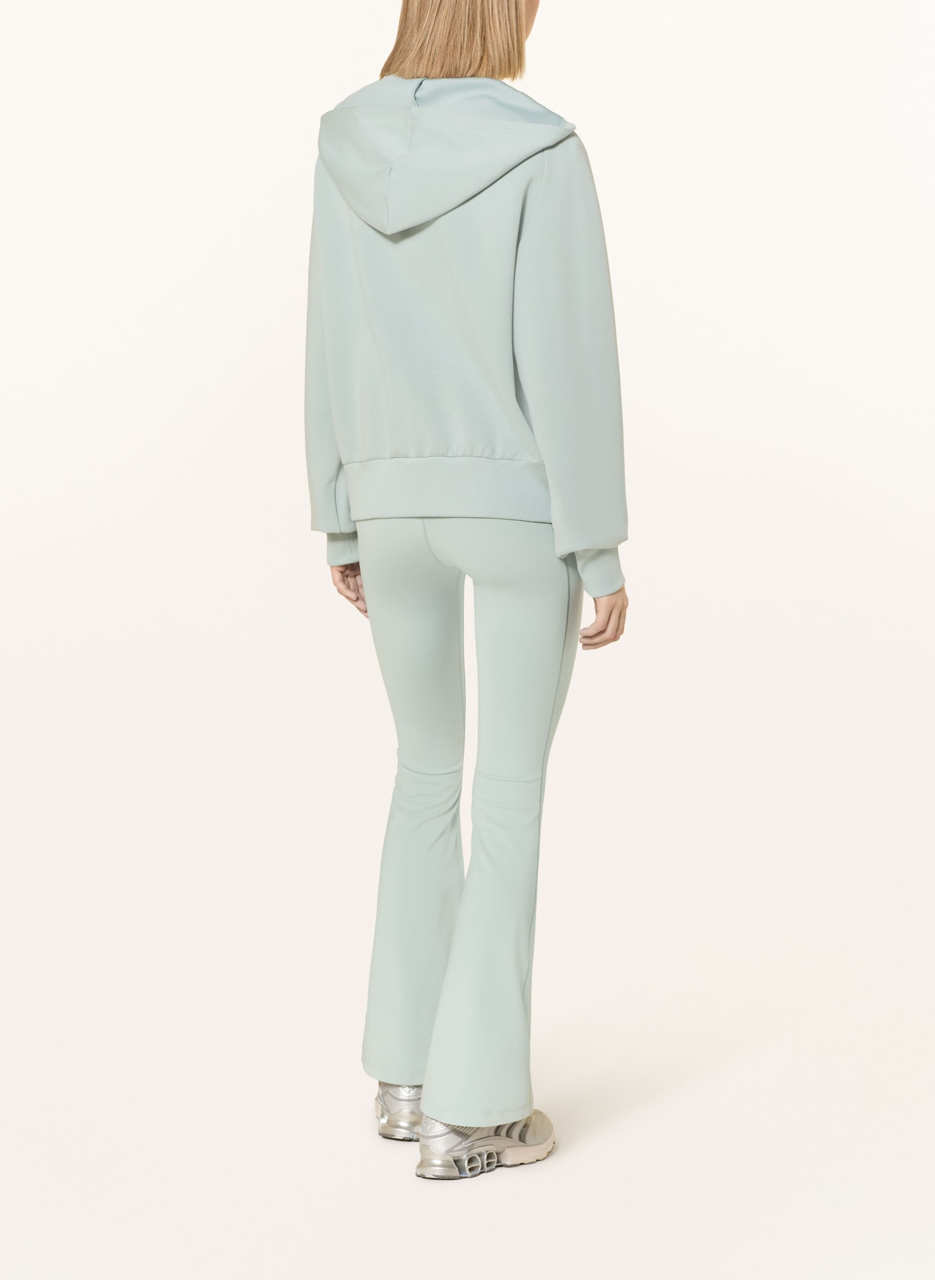 adidas Sweatjacke SOFT LUX: TÜRKIS