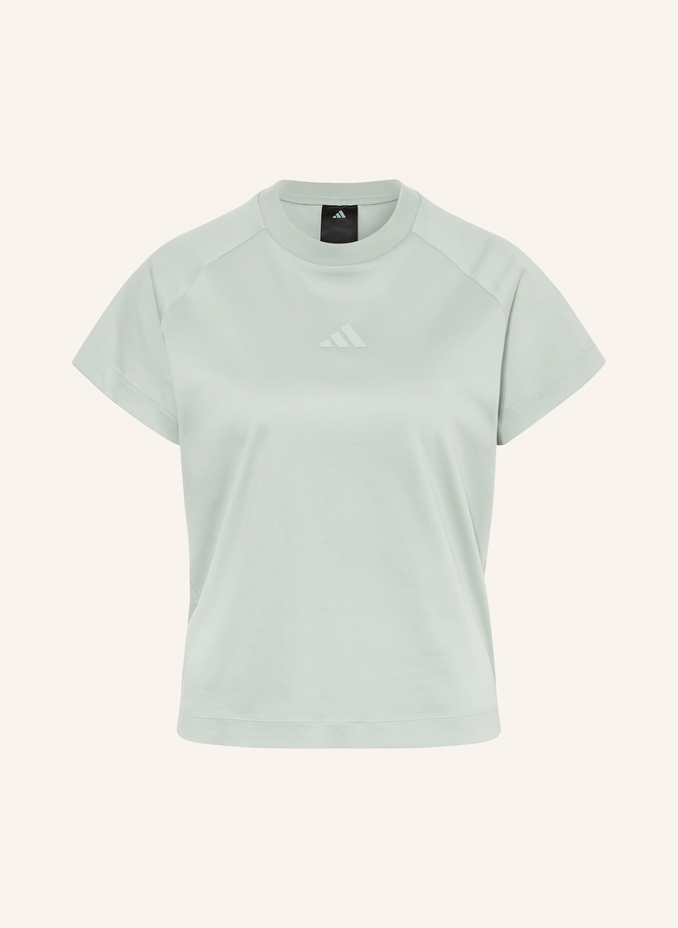 adidas Koszulka SOFT LUX: SZARONIEBIESKI