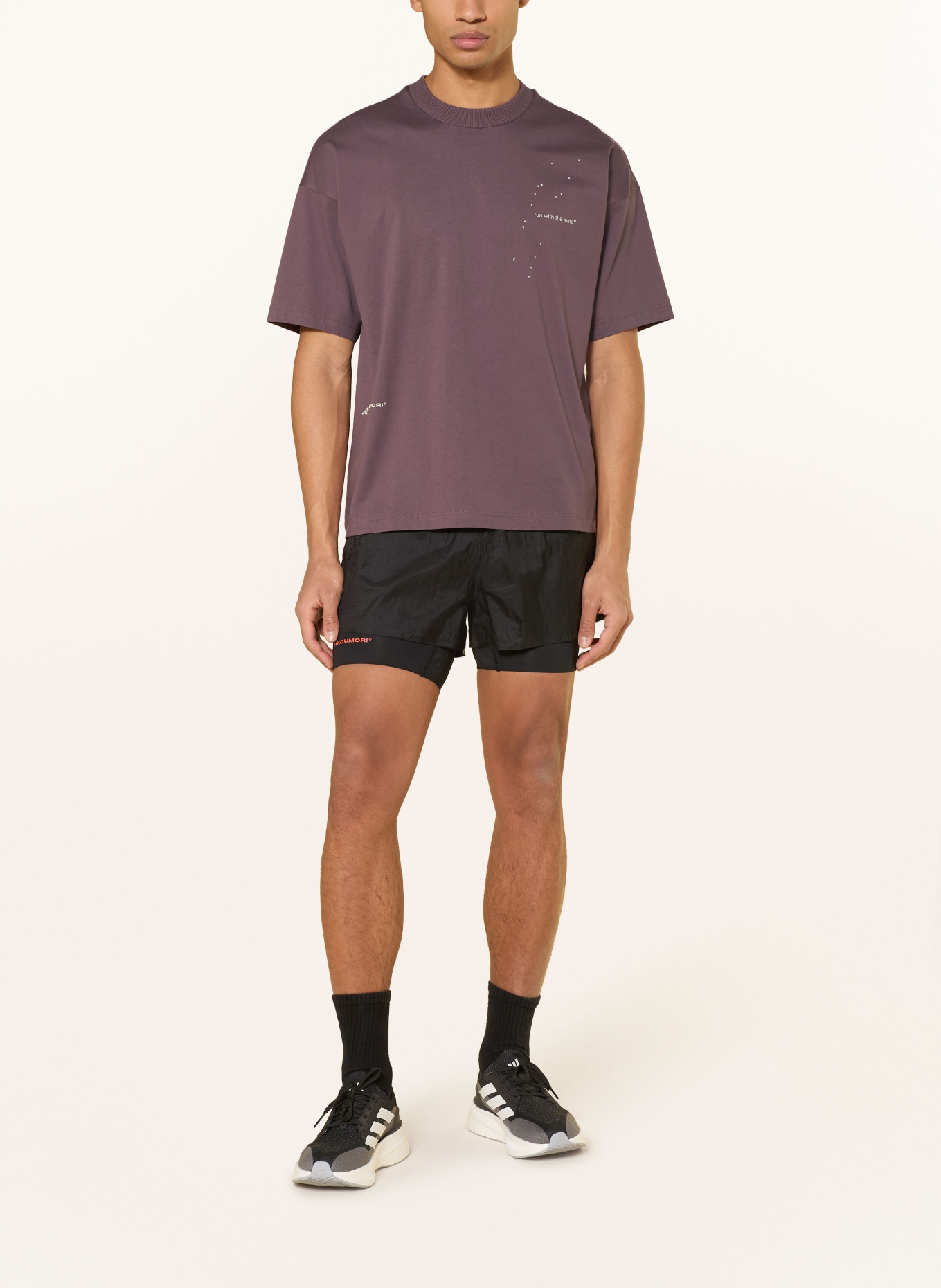 adidas Koszulka ADI365 HERMANOS KOUMORI: BRUDNY RÓŻ / KREMOWY