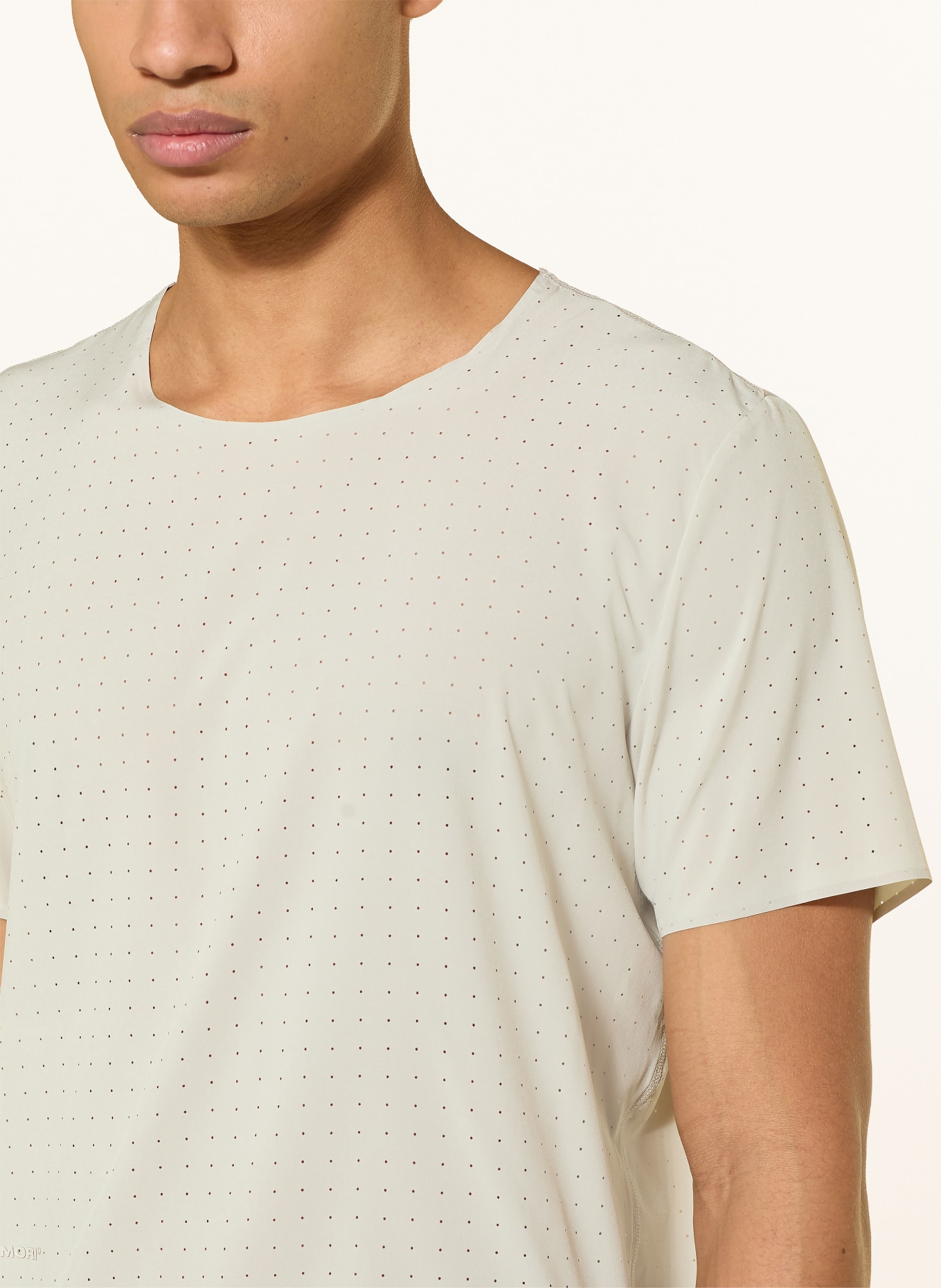 adidas Laufshirt ADI365 HERMANOS KOUMORI: BEIGE / GRAU