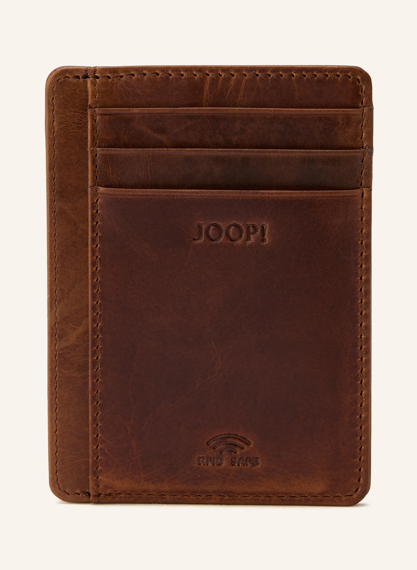 JOOP! Kartenetui CERRATANO ITYS: BRAUN