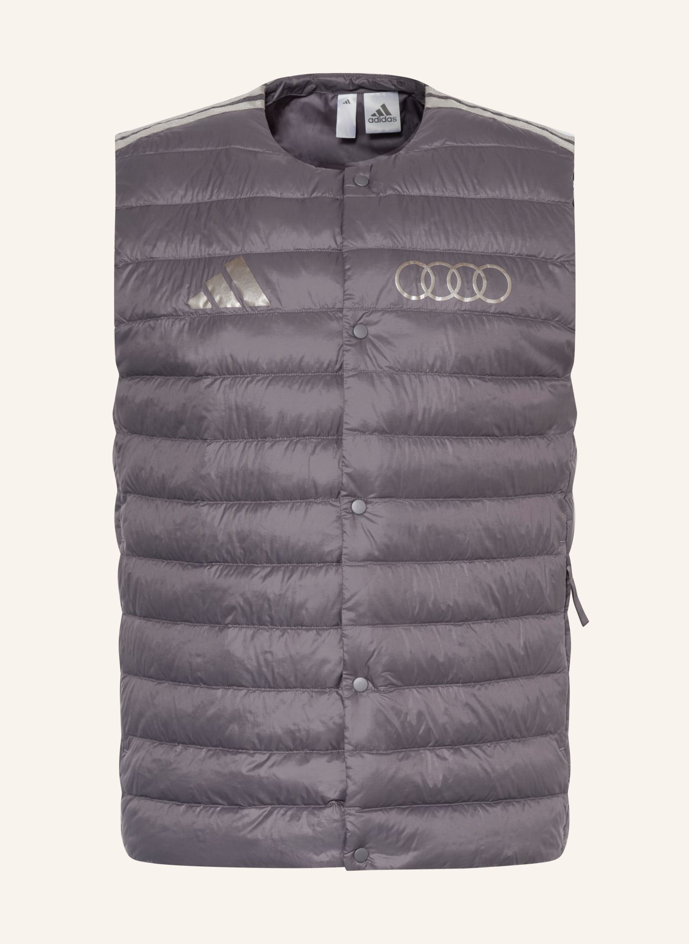 adidas Steppweste AUDI FORMULA ONE TEAM ENGINEERS & MARKETING: DUNKELGRAU