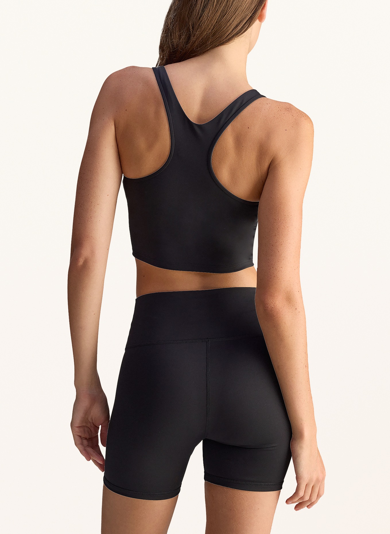adidas by Stella McCartney Cropped-Top ASMC: SCHWARZ